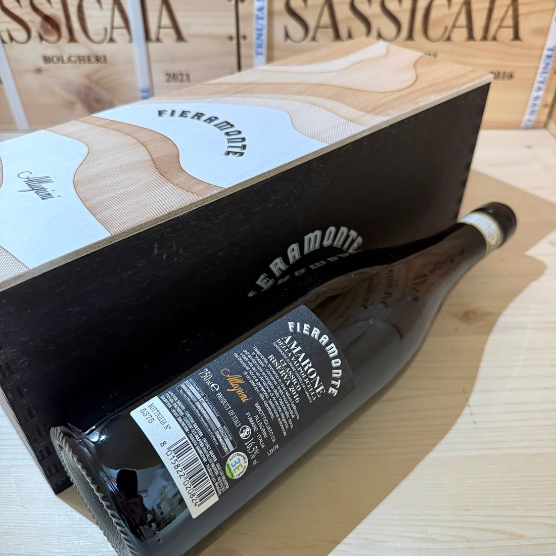 Fieramonte 2016 Allegrini Amarone della Valpolicella Classico Riserva DOCG - in Cassa Legno
