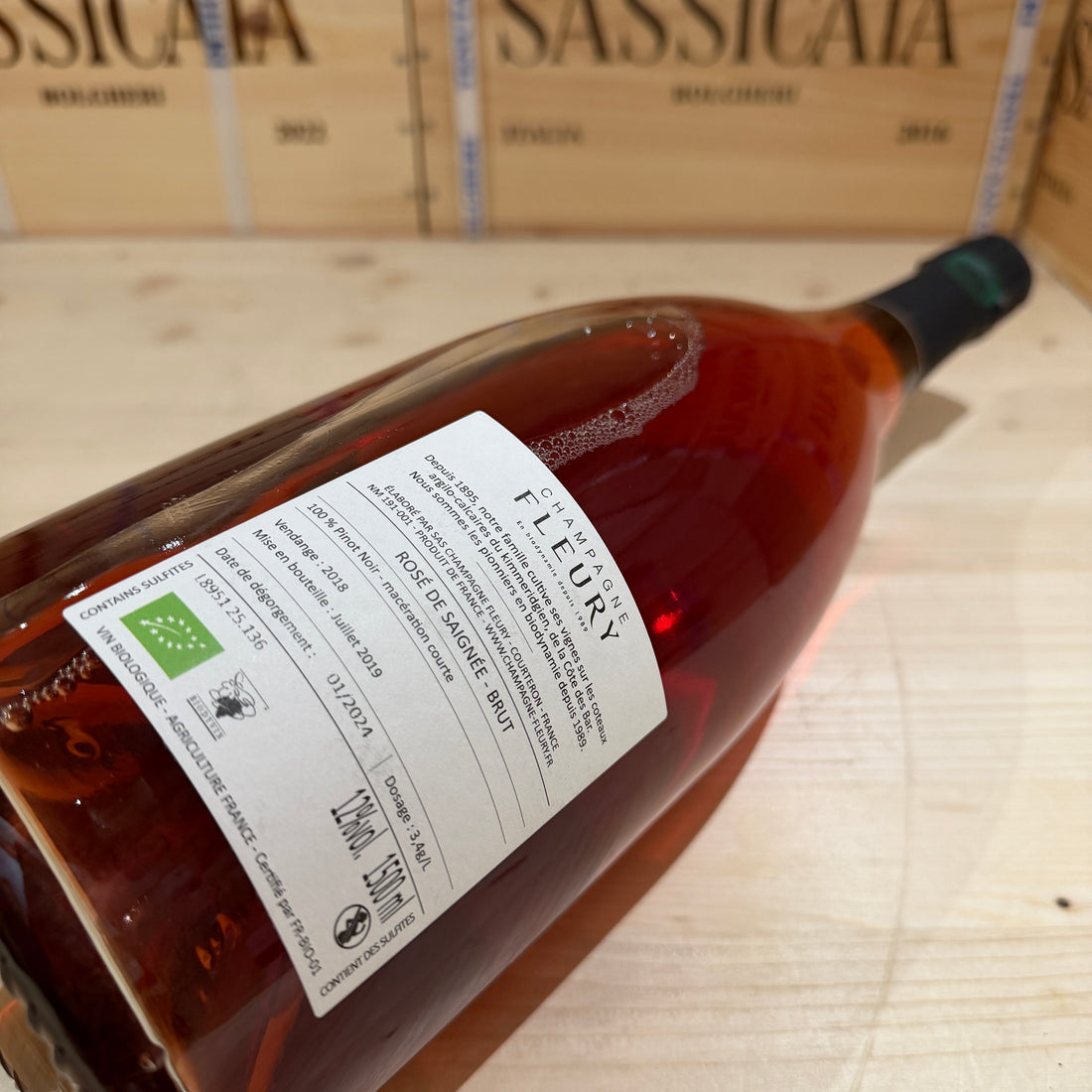 Fleury Rose De Saignee Extra Brut Magnum 2018