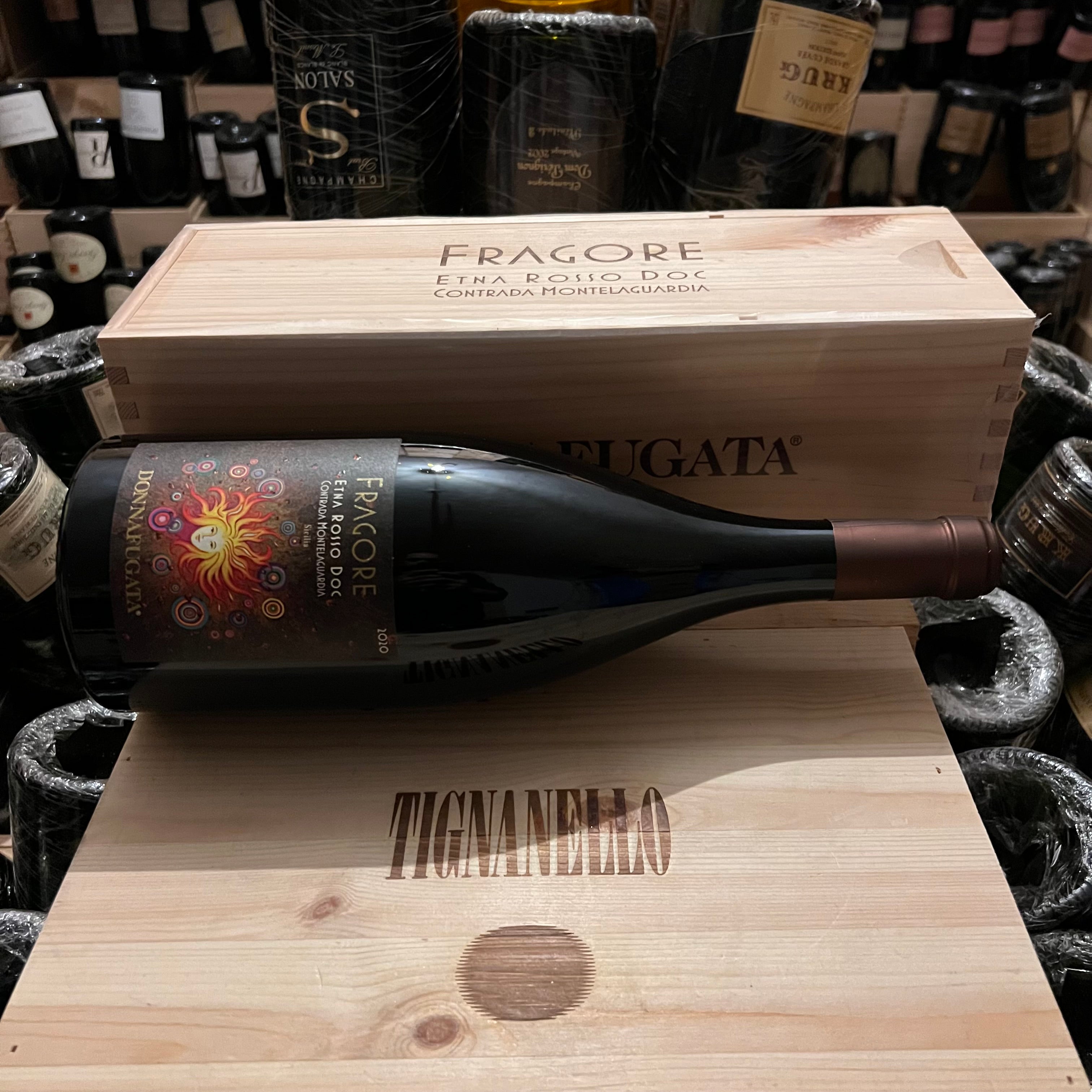 Fragore 2020 Magnum Donnafugata Etna Rosso DOC - in Cassa Legno