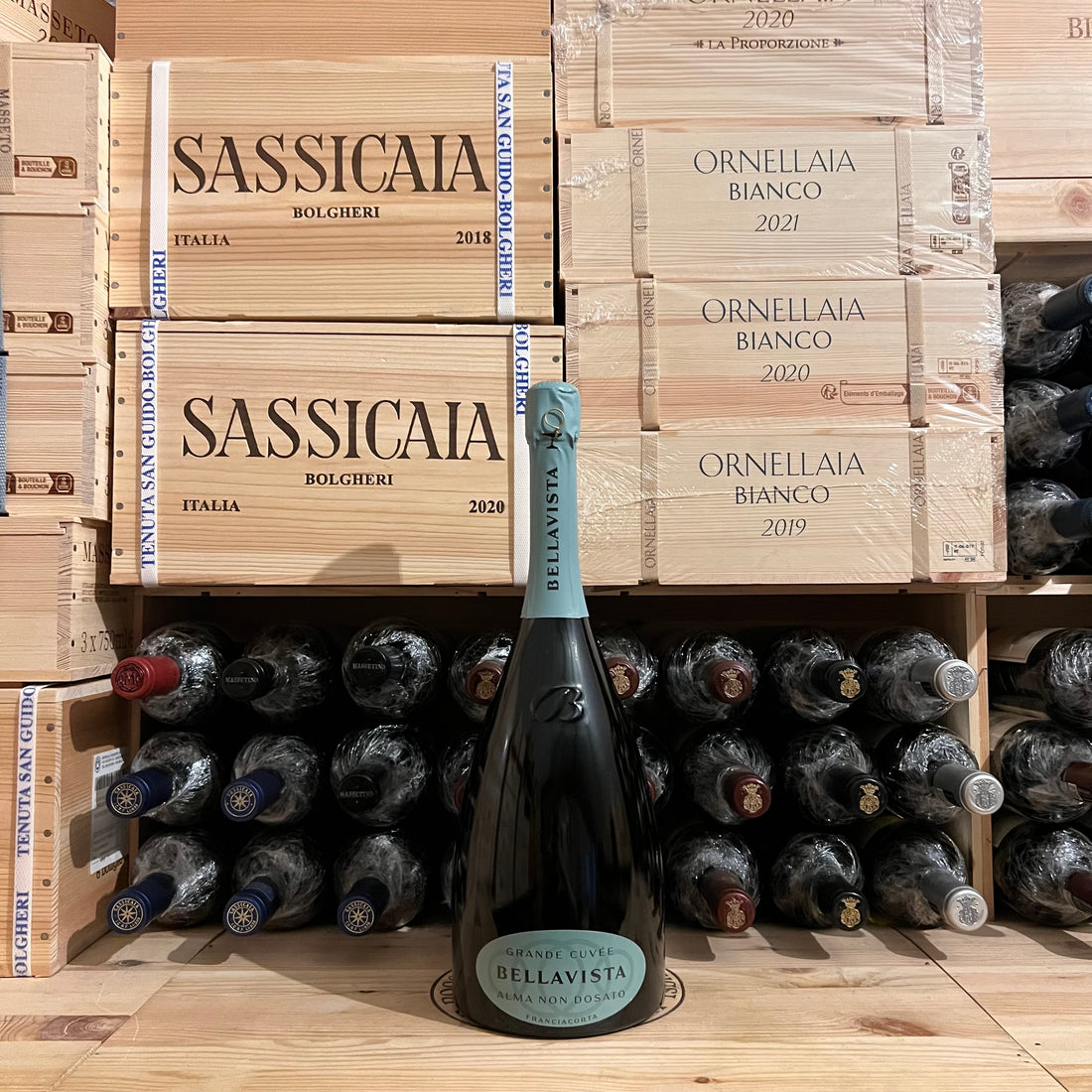 Franciacorta Bellavista Grande Cuvee Alma Non Dosato Magnum