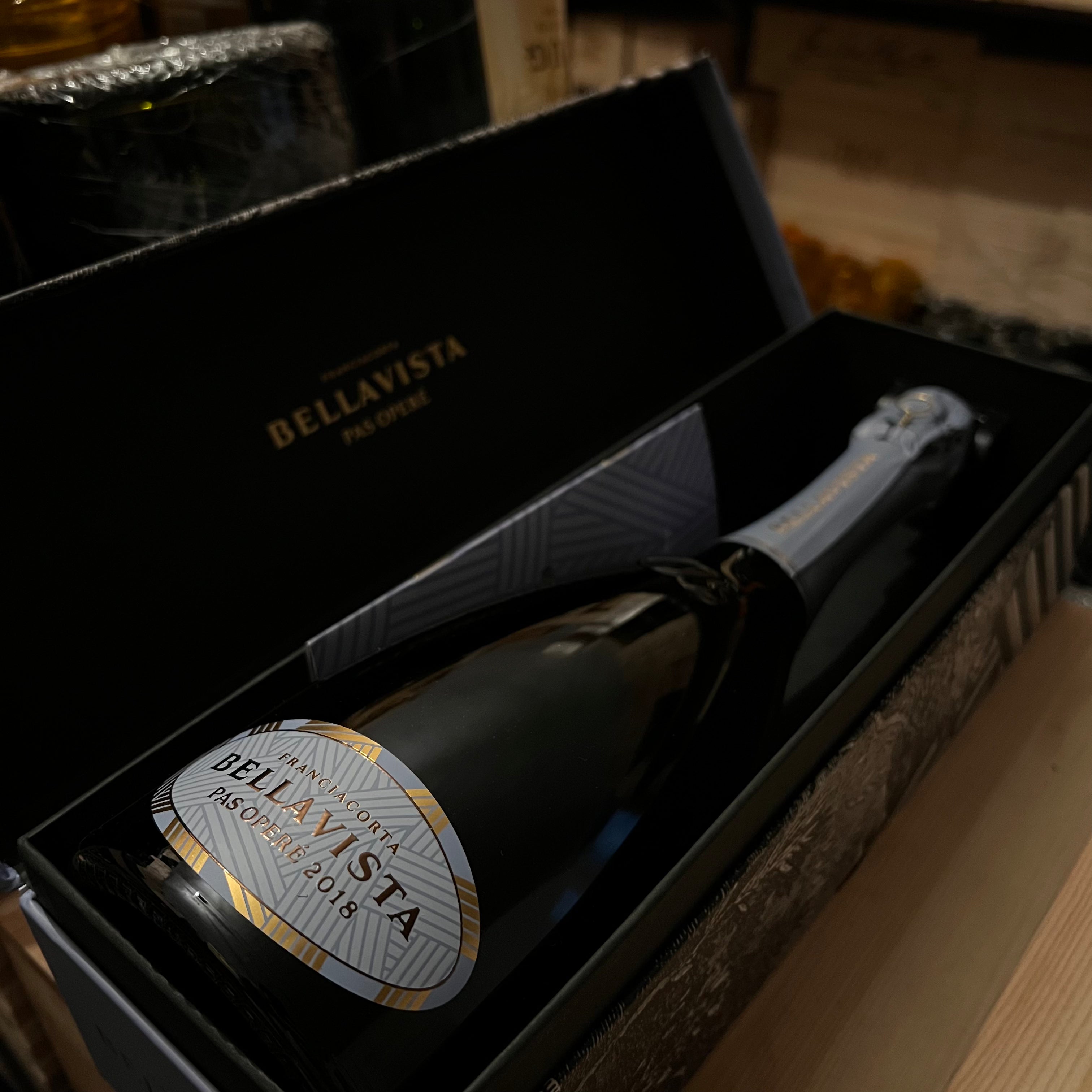 Franciacorta Bellavista Pas Operé 2018 in Cofanetto