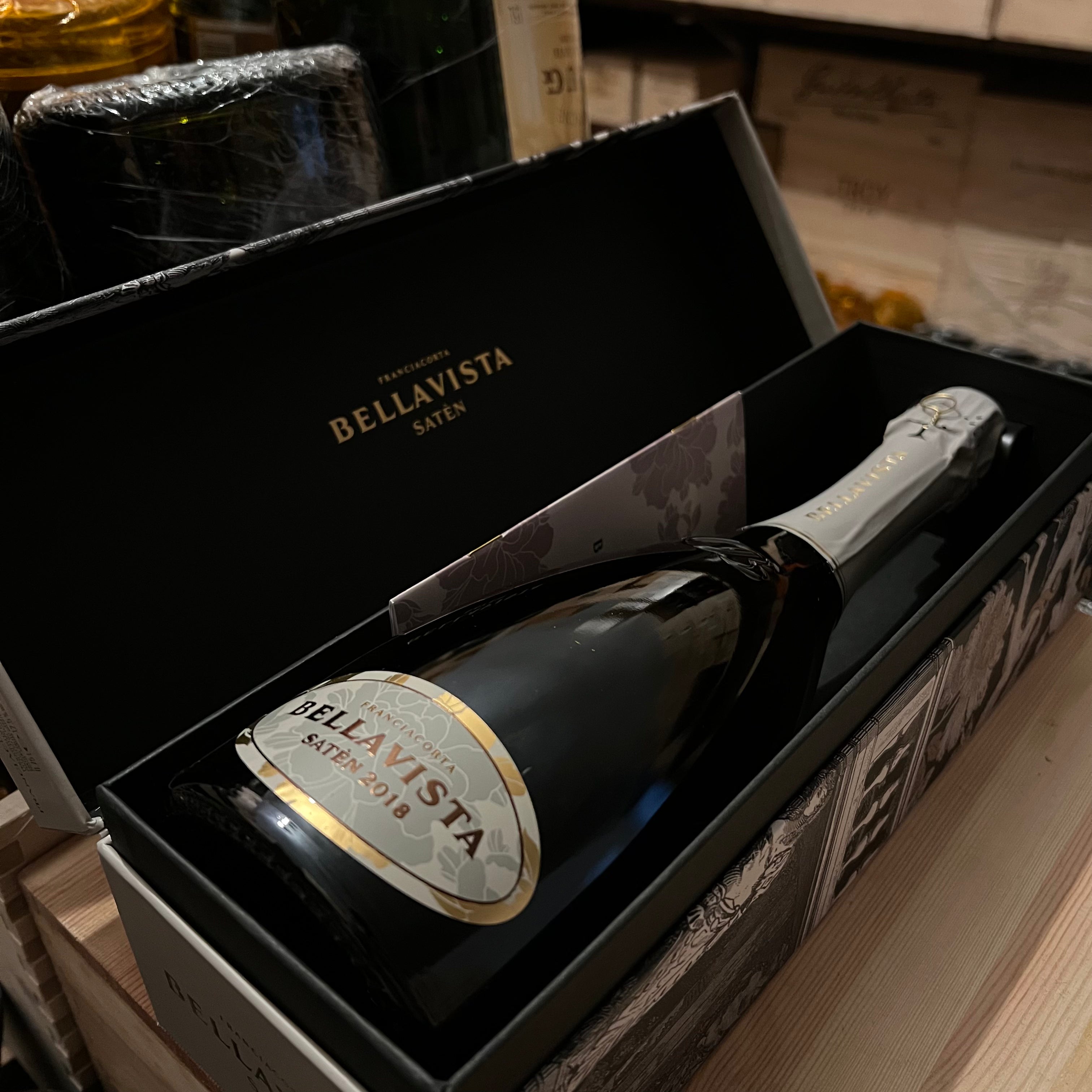 Franciacorta Bellavista Saten 2018 in Cofanetto
