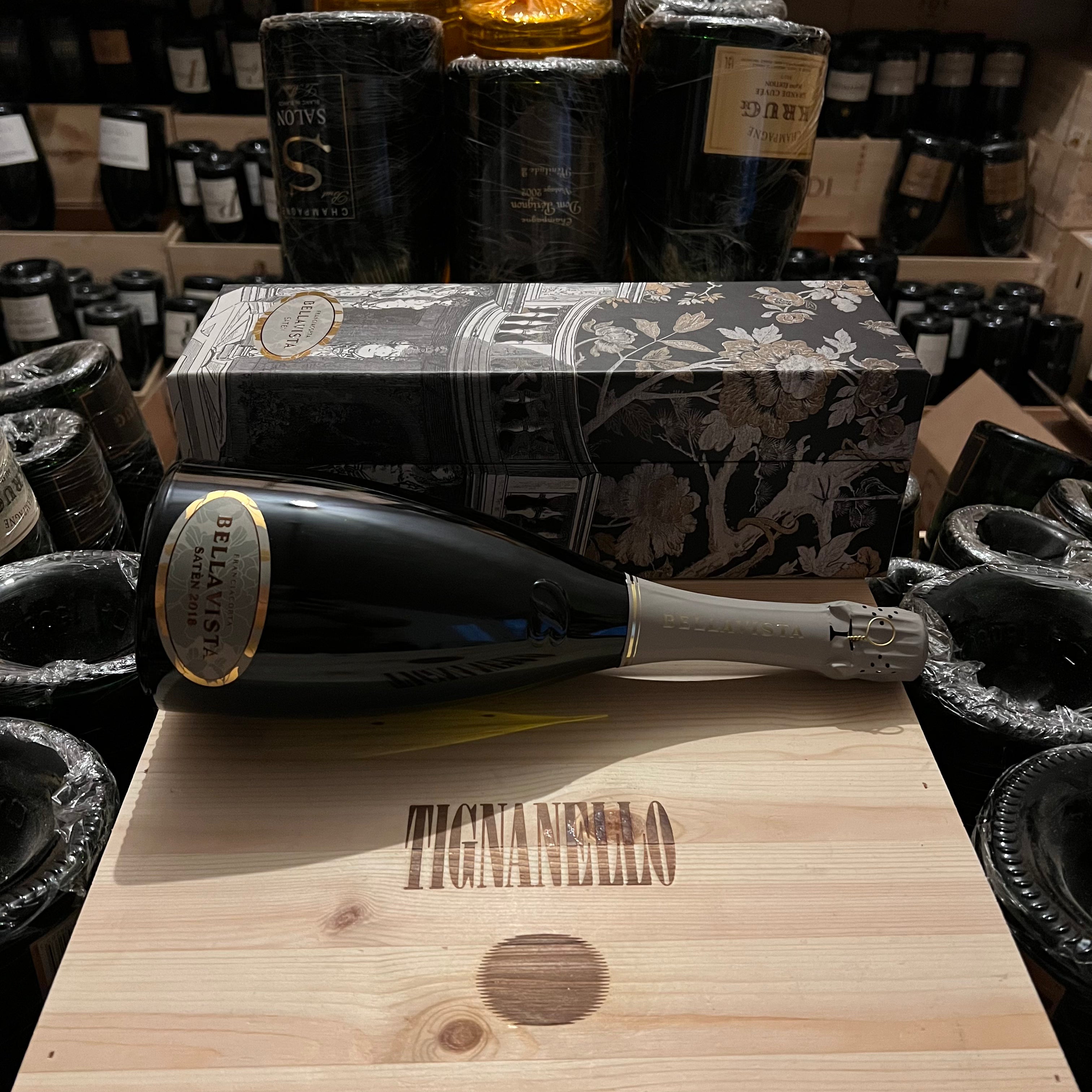 Franciacorta Bellavista Saten 2018 in Cofanetto