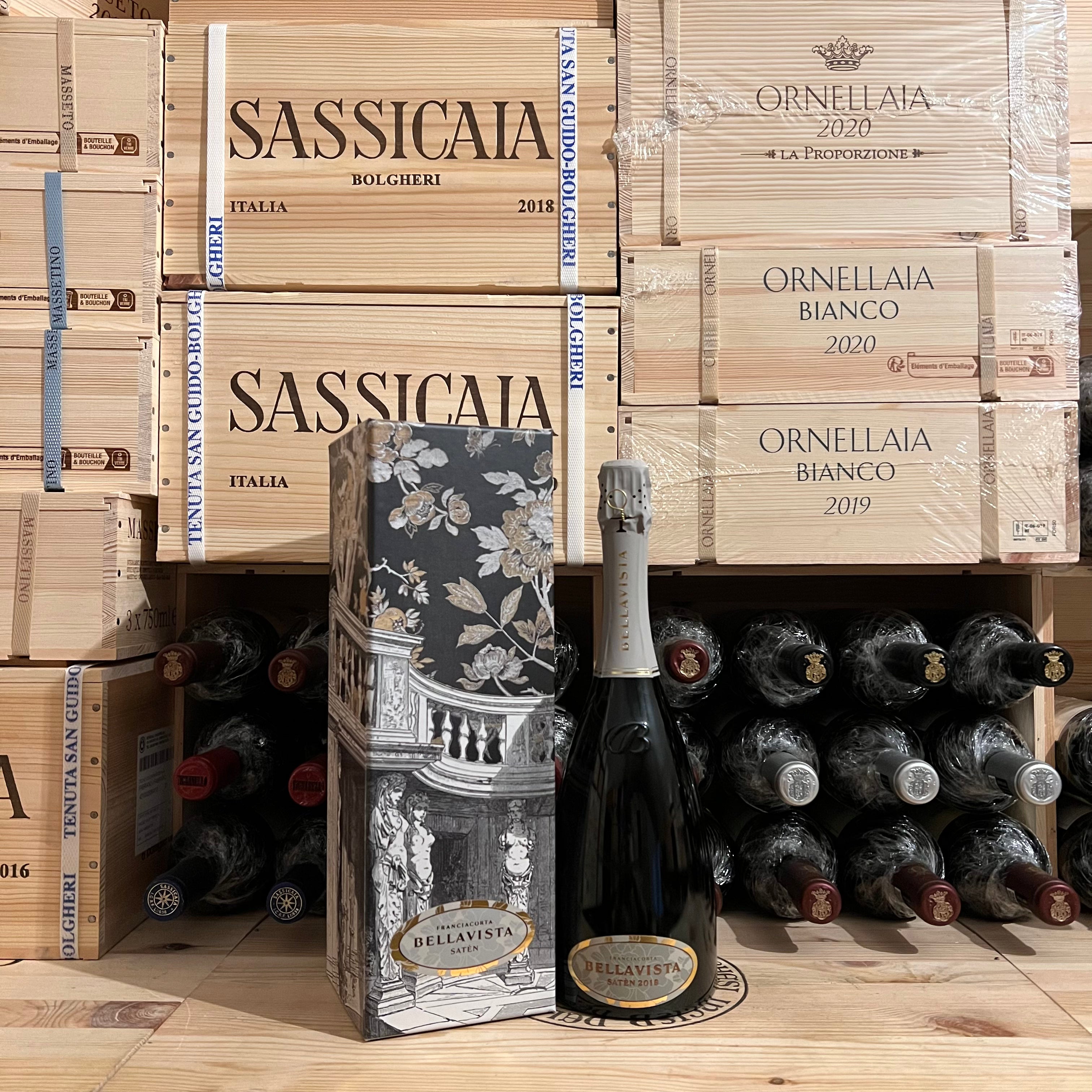 Franciacorta Bellavista Saten 2018 in Cofanetto