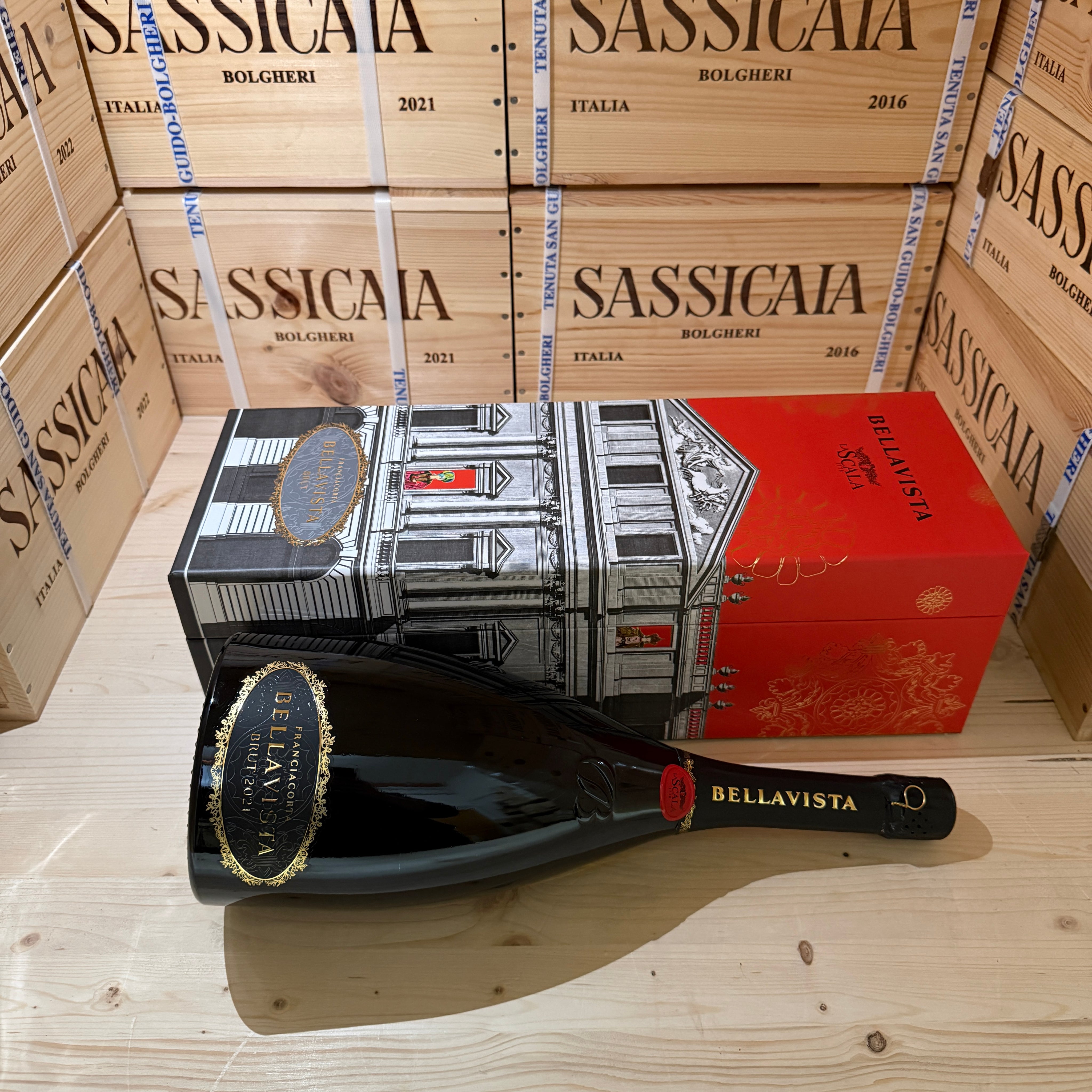 Franciacorta Bellavista Teatro Alla Scala 2021 Magnum in Cofanetto