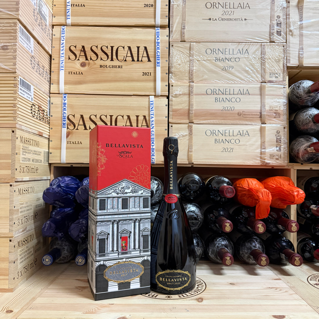 Franciacorta Bellavista Teatro Alla Scala 2021 in Cofanetto
