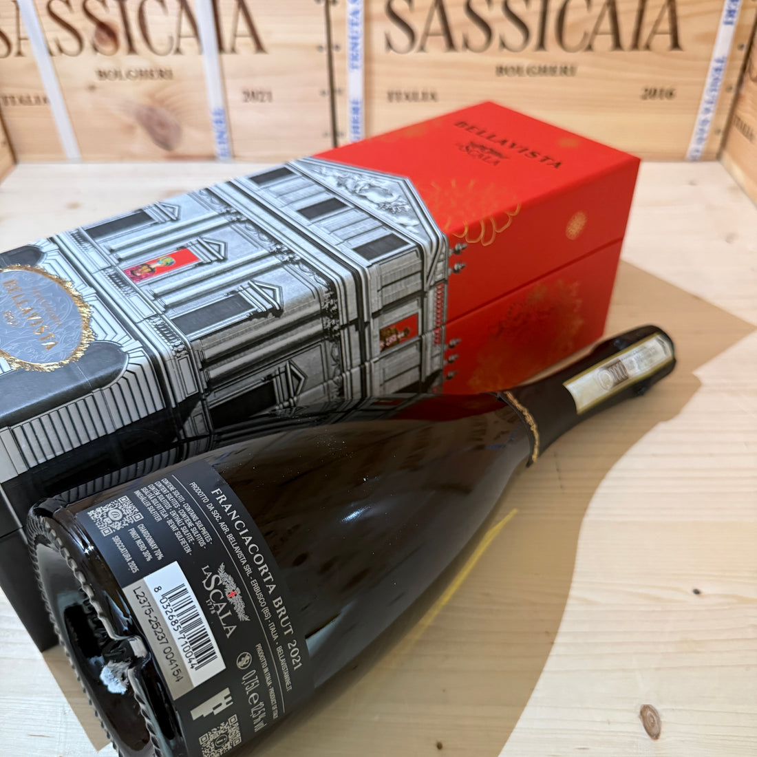 Franciacorta Bellavista Teatro Alla Scala 2021 in Cofanetto