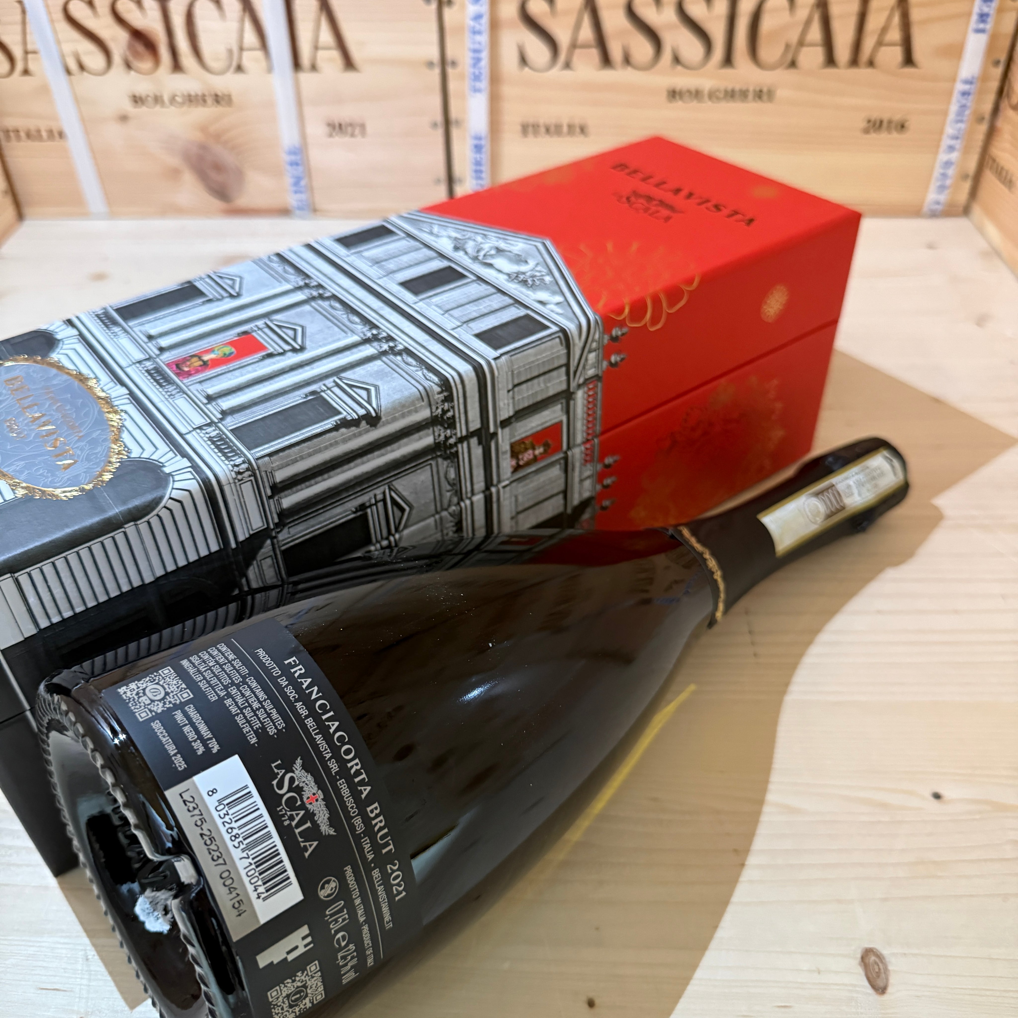 Franciacorta Bellavista Teatro Alla Scala 2021 in Cofanetto