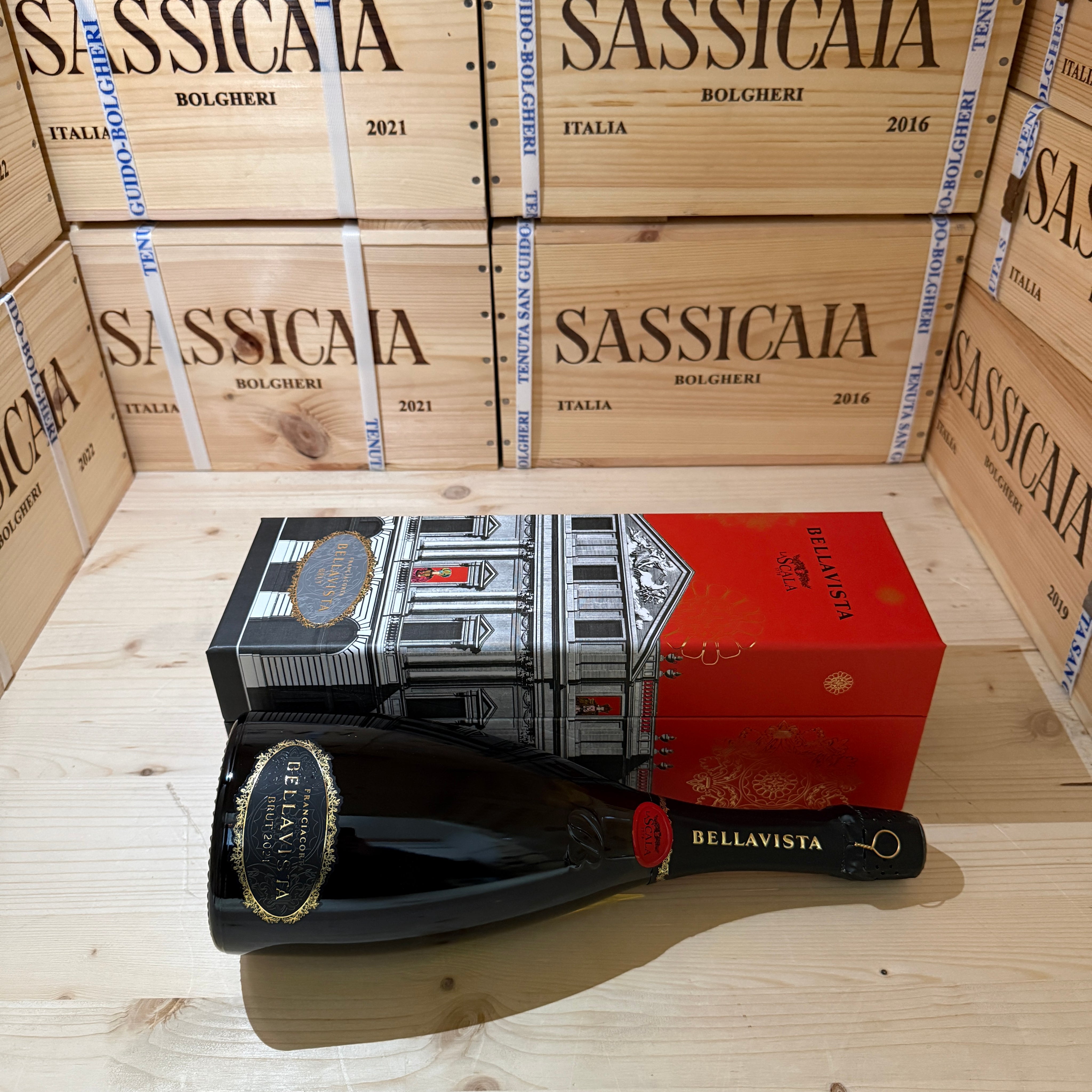 Franciacorta Bellavista Teatro Alla Scala 2021 in Cofanetto
