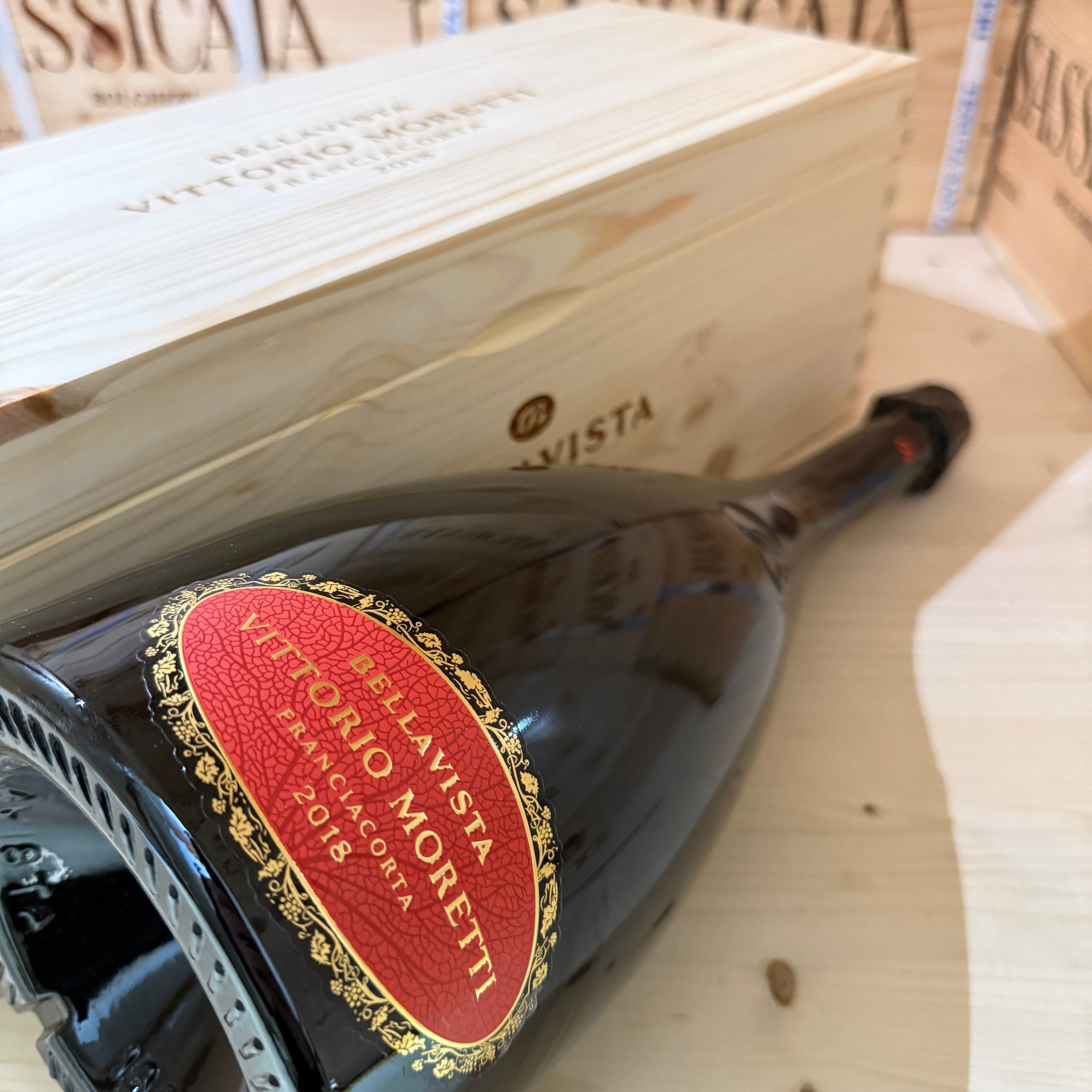 Franciacorta Bellavista Vittorio Moretti 2018 Magnum - in Cassa Legno