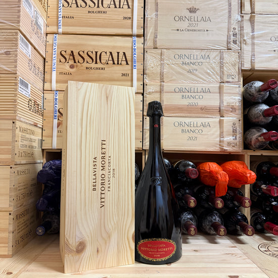 Franciacorta Bellavista Vittorio Moretti 2018 Magnum - in Cassa Legno
