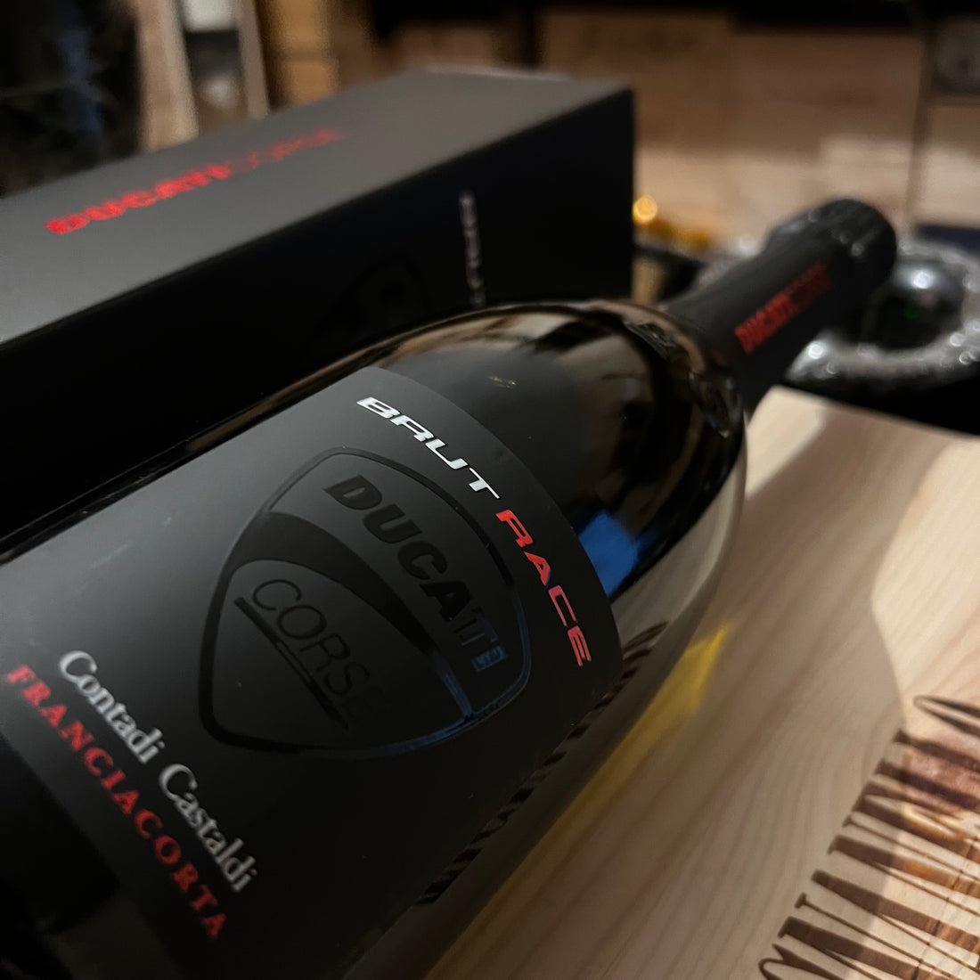 Franciacorta Brut Race Ducati Corse Contadi Castaldi Astucciato