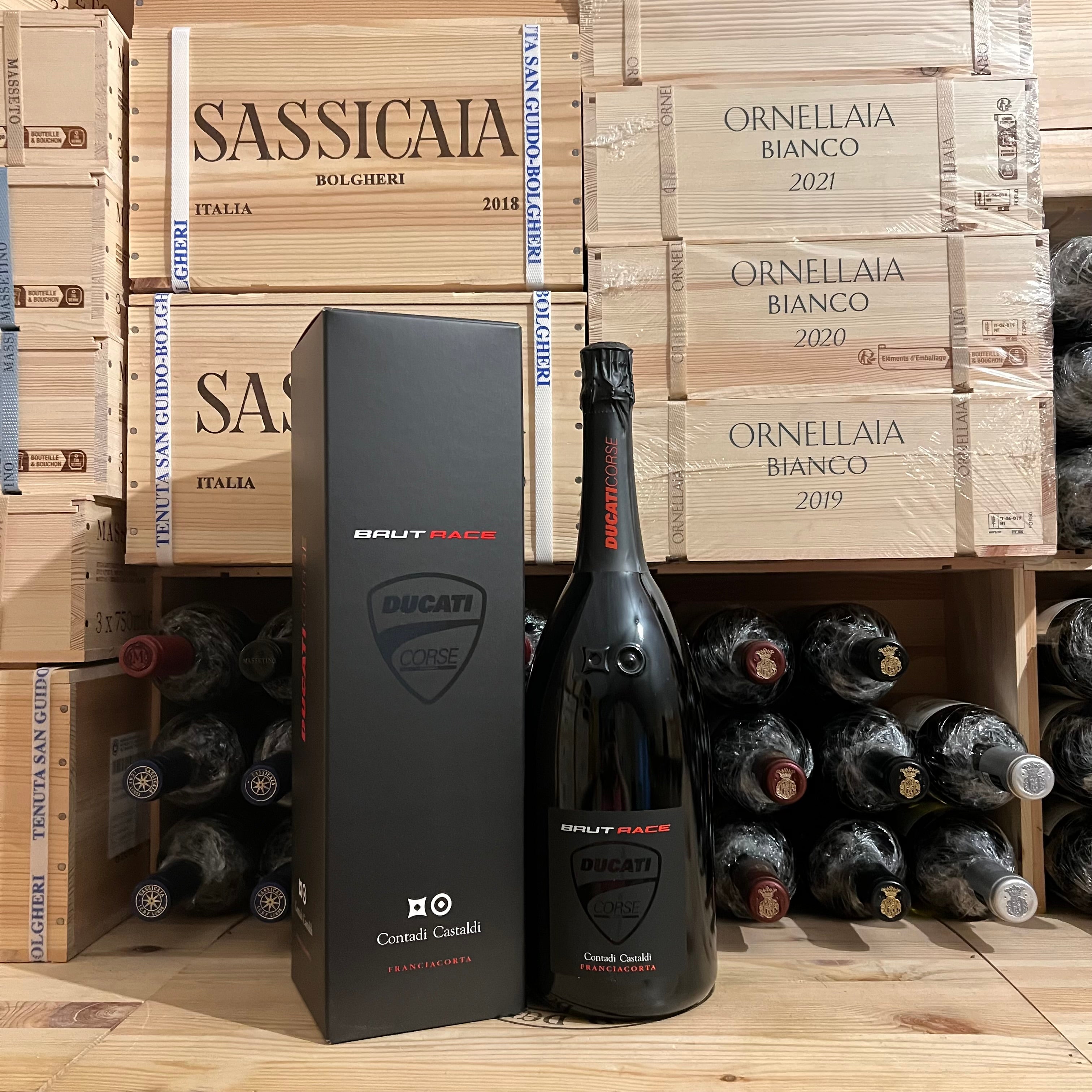 Franciacorta Brut Race Ducati Corse Magnum Contadi Castaldi Astucciato