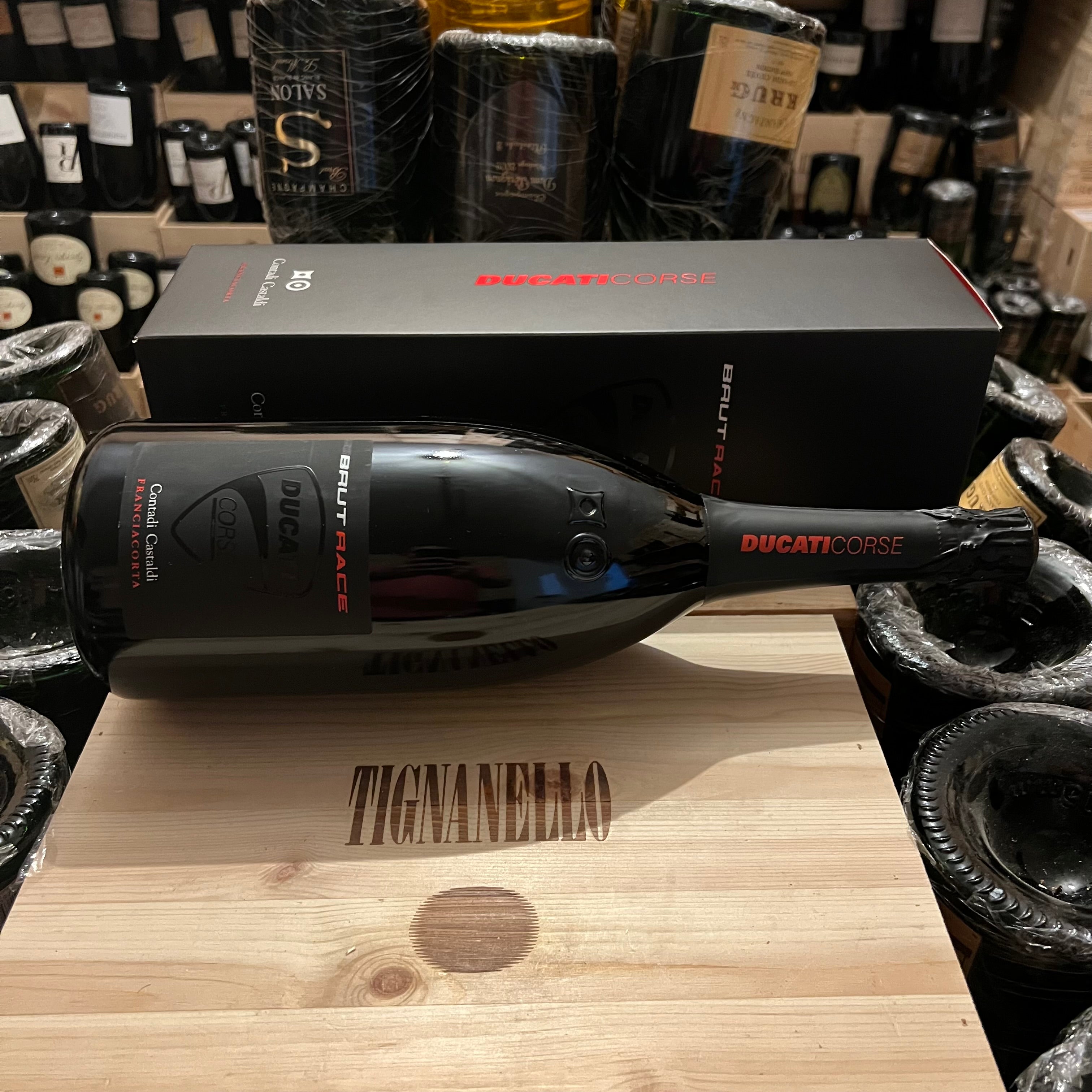 Franciacorta Brut Race Ducati Corse Magnum Contadi Castaldi Astucciato