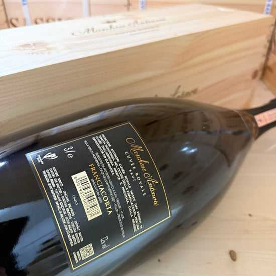 Franciacorta Cuvee Royale Jeroboam Tenuta Montenisa Marchesi Antinori - in Cassa Legno