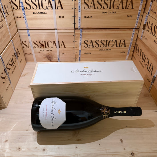 Franciacorta Cuvee Royale Magnum Tenuta Montenisa Marchesi Antinori - in Cassa Legno