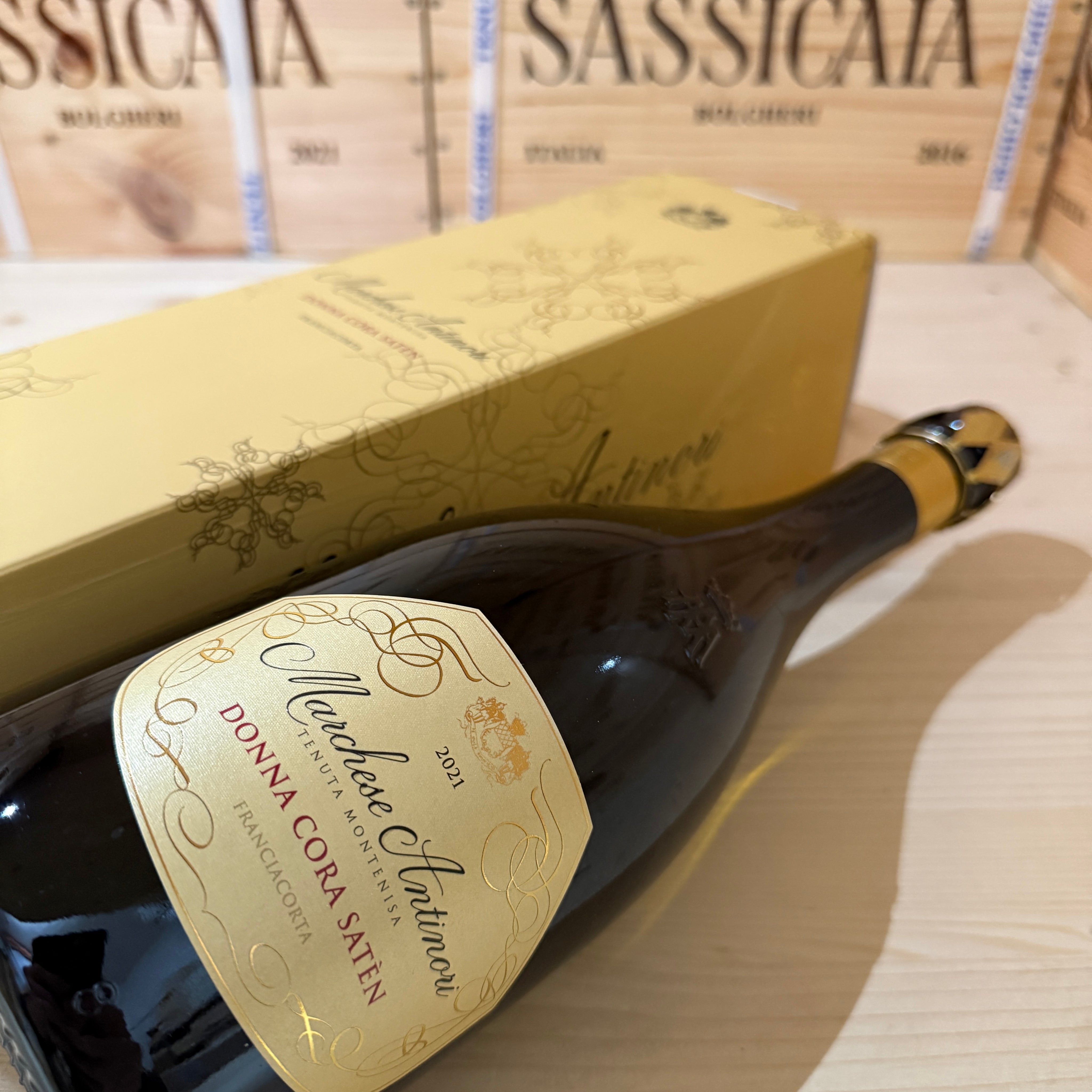 Franciacorta Donna Cora Saten 2021 Tenuta Montenisa Marchesi Antinori - Astucciato