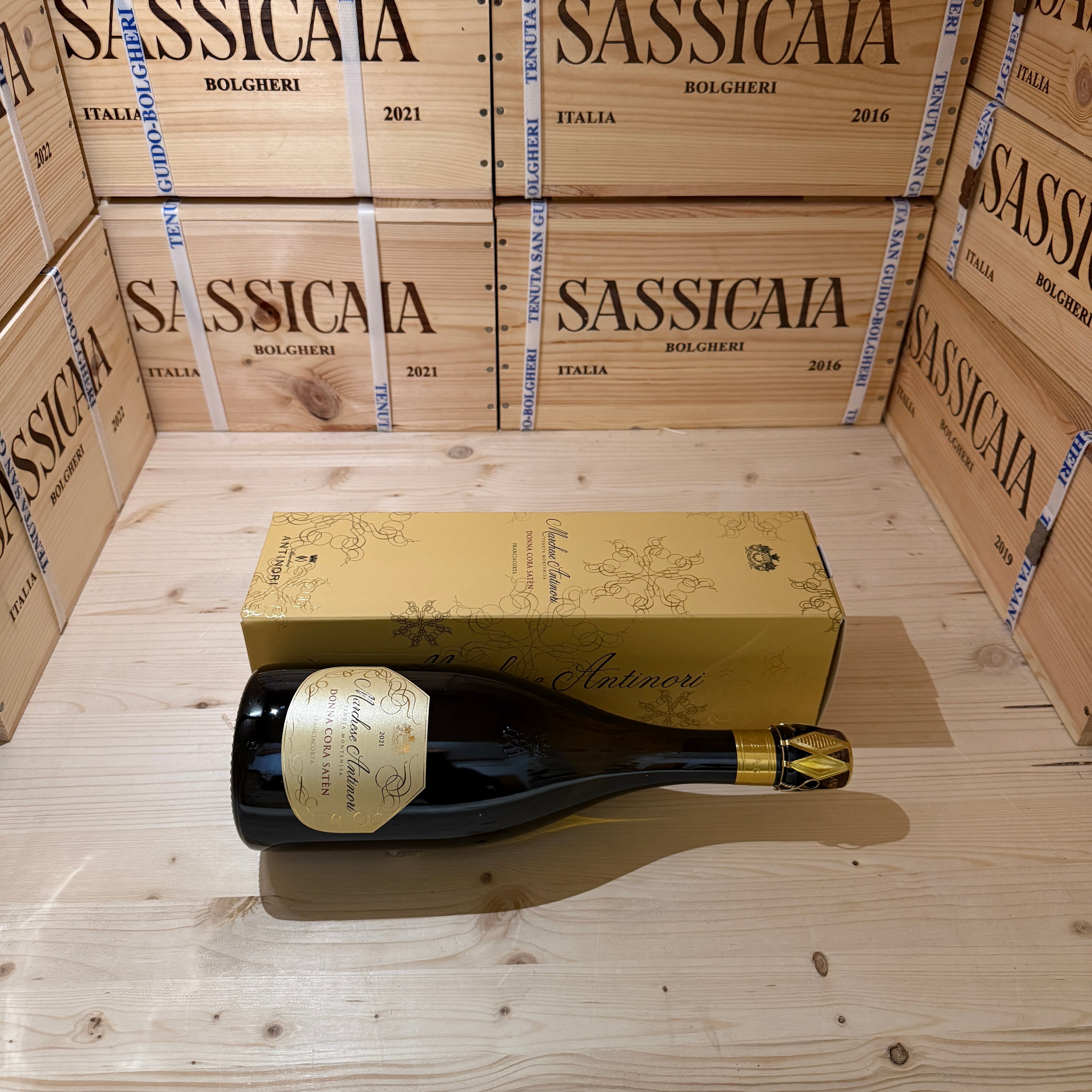 Franciacorta Donna Cora Saten 2021 Tenuta Montenisa Marchesi Antinori - Astucciato