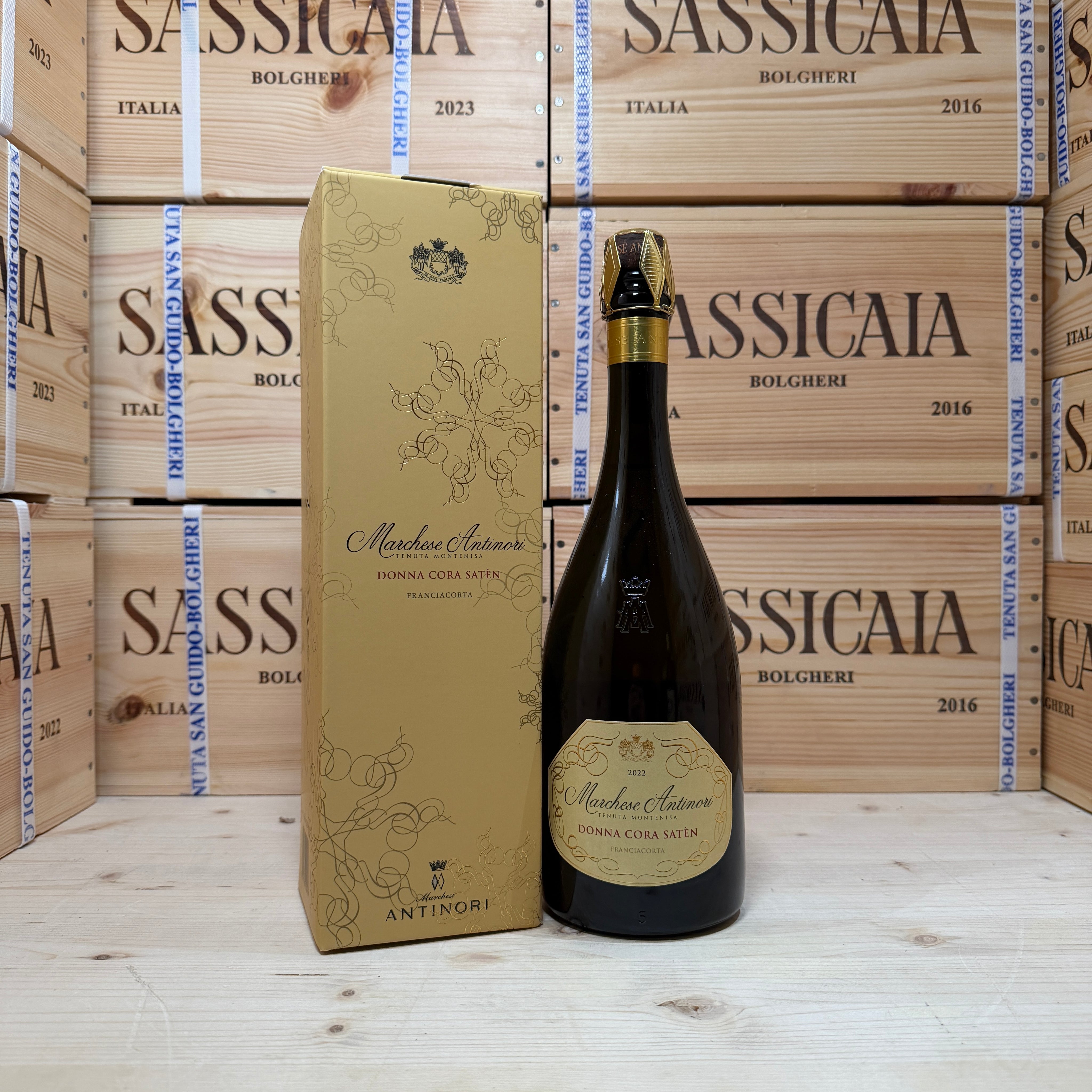 Franciacorta Donna Cora Saten 2022 Marchesi Antinori - Tenuta Montenisa - Astucciato