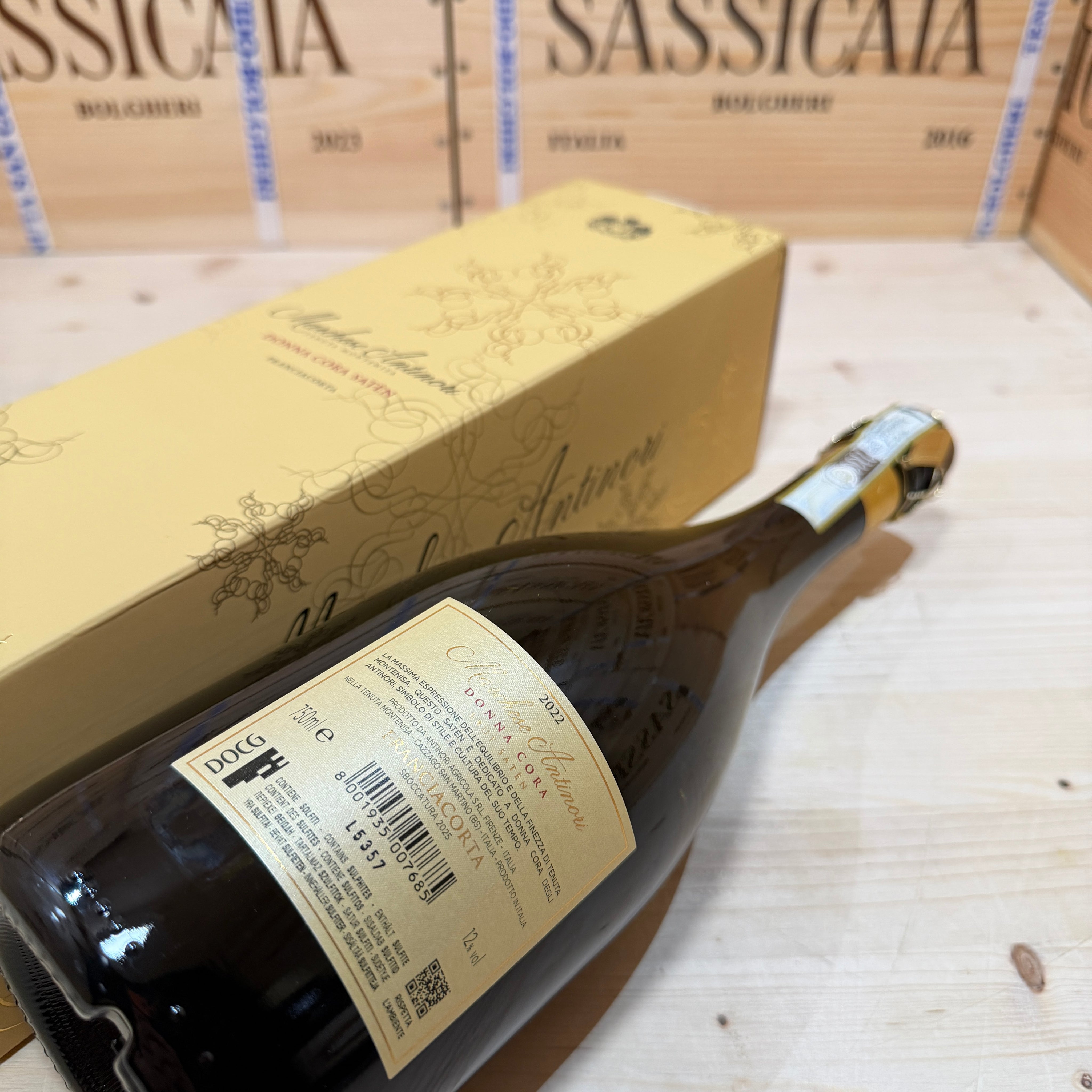 Franciacorta Donna Cora Saten 2022 Marchesi Antinori - Tenuta Montenisa - Astucciato