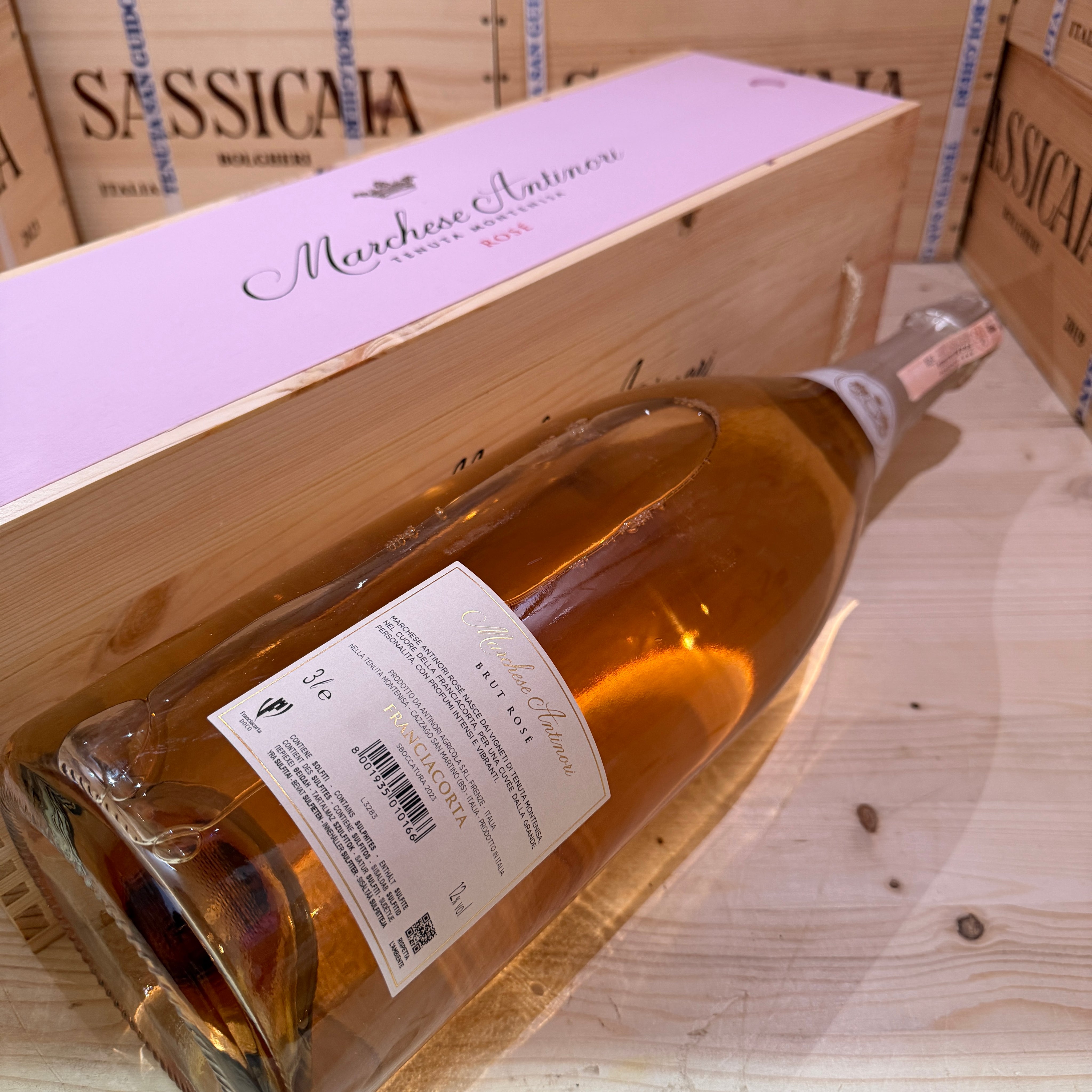 Franciacorta Marchese Antinori Brut Rose Jeroboam