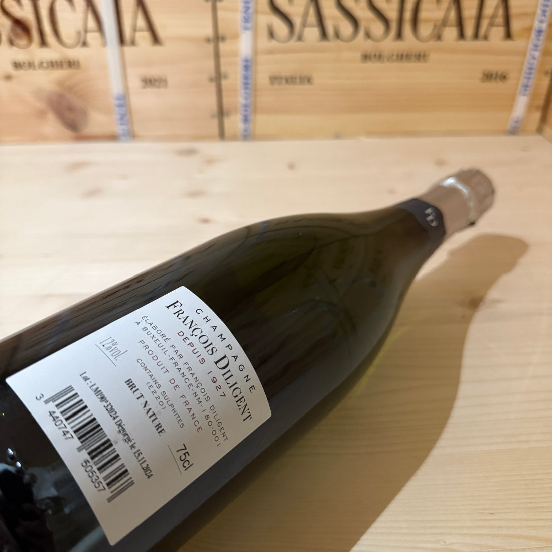 Francois Diligent Collection Grande Oenotheque 1990 Sboccatura 11/2024