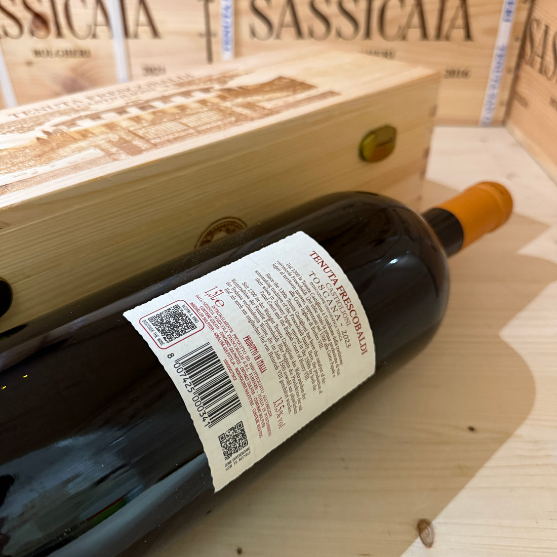 Frescobaldi Tenuta Castiglioni 2023 Magnum Marchesi Frescobaldi - in Cassa Legno