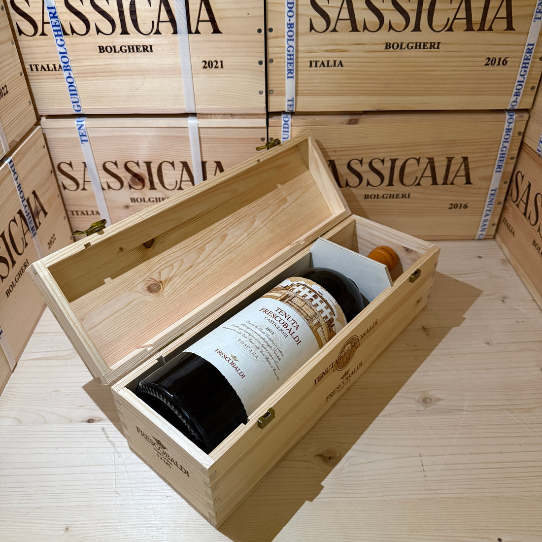 Frescobaldi Tenuta Castiglioni 2023 Magnum Marchesi Frescobaldi - in Cassa Legno