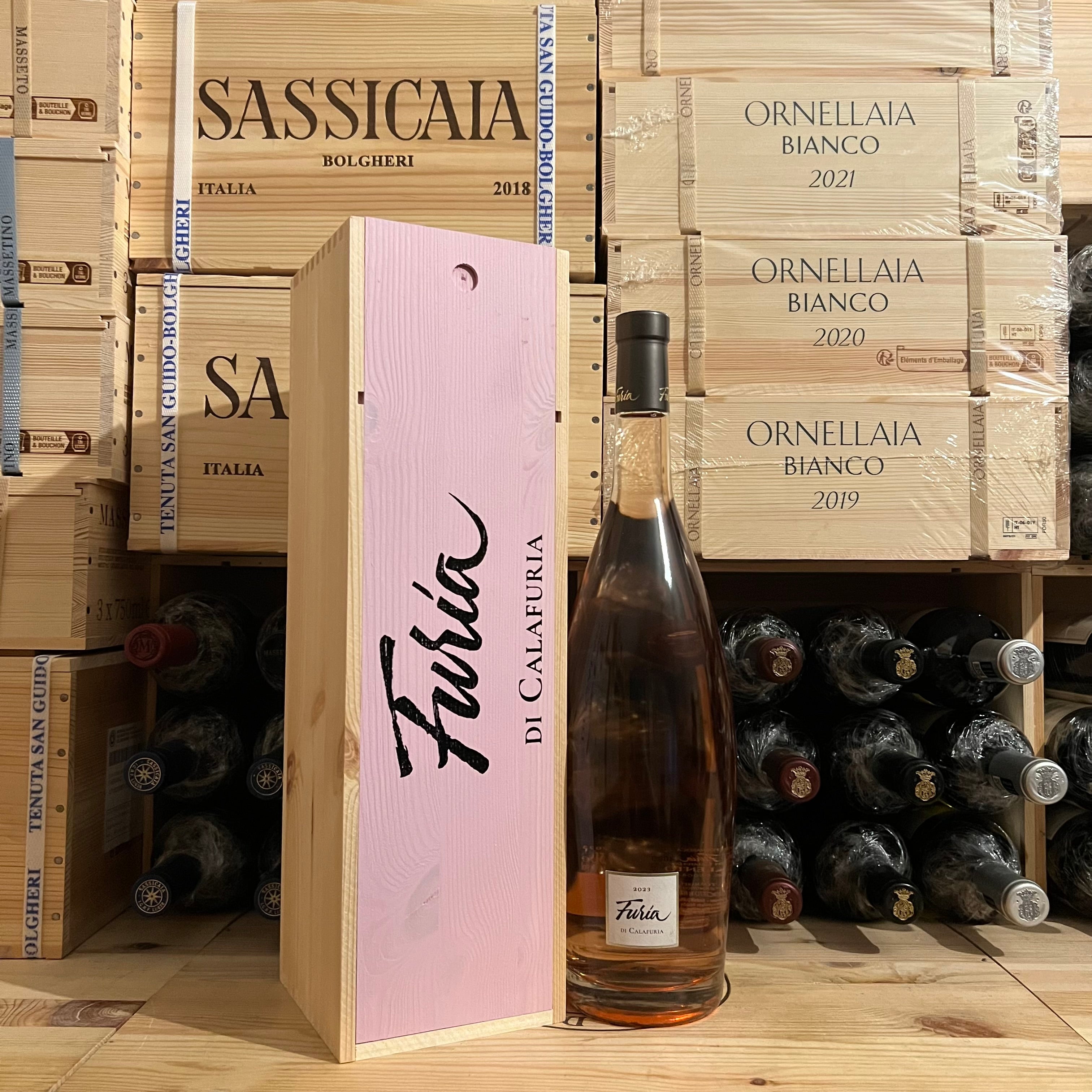 Furia di Calafuria 2023 Rosato IGT Salento Magnum in Cassa Legno Tormaresca Marchesi Antinori
