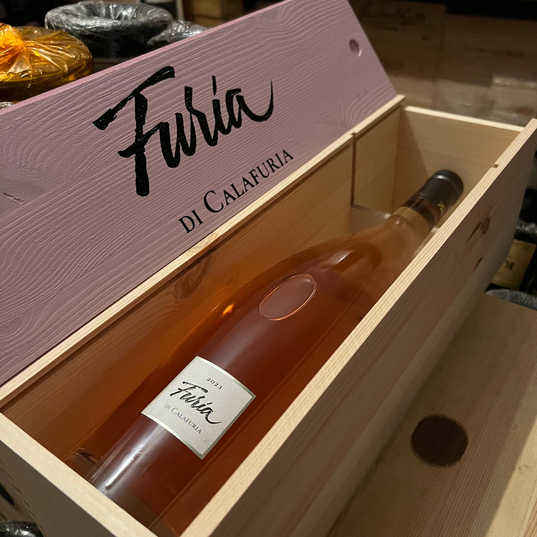 Furia di Calafuria 2023 Rosato IGT Salento Magnum in Cassa Legno Tormaresca Marchesi Antinori