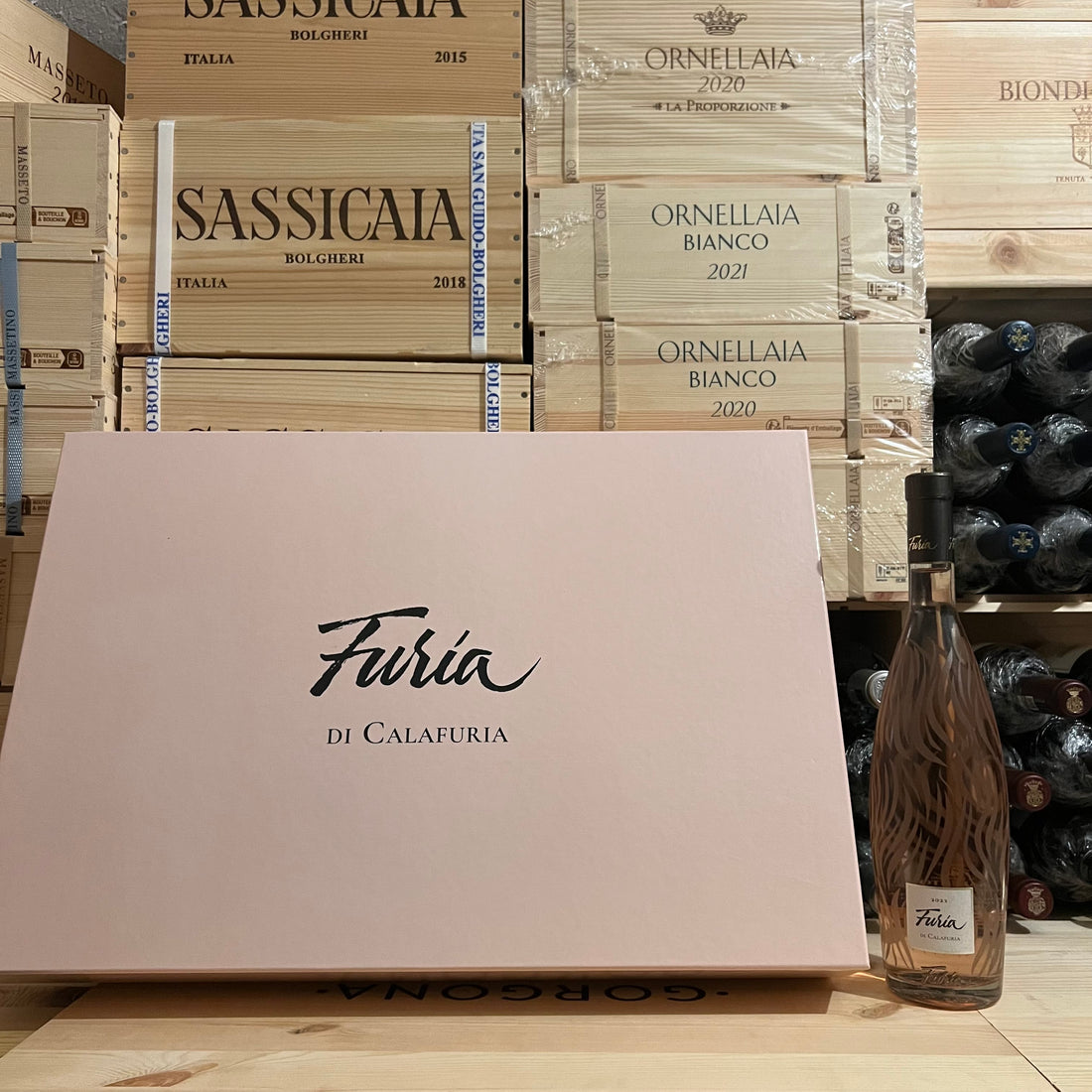 Furia di Calafuria 2023 Rosato IGT Salento Tormaresca Marchesi Antinori - Cassa Legno 6 Bottiglie