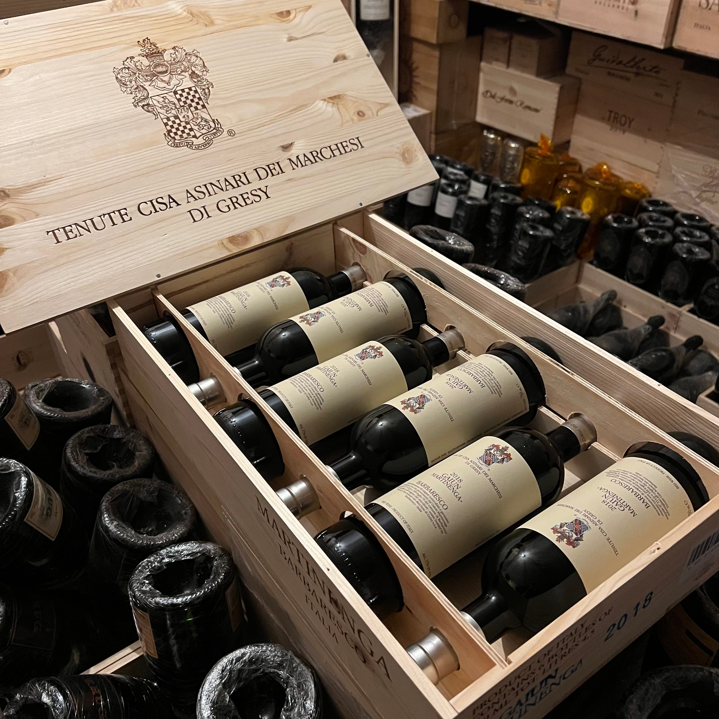 Gaiun Martinenga Barbaresco 2018 Marchesi di Gresy - Cassa Legno 6 Bottiglie