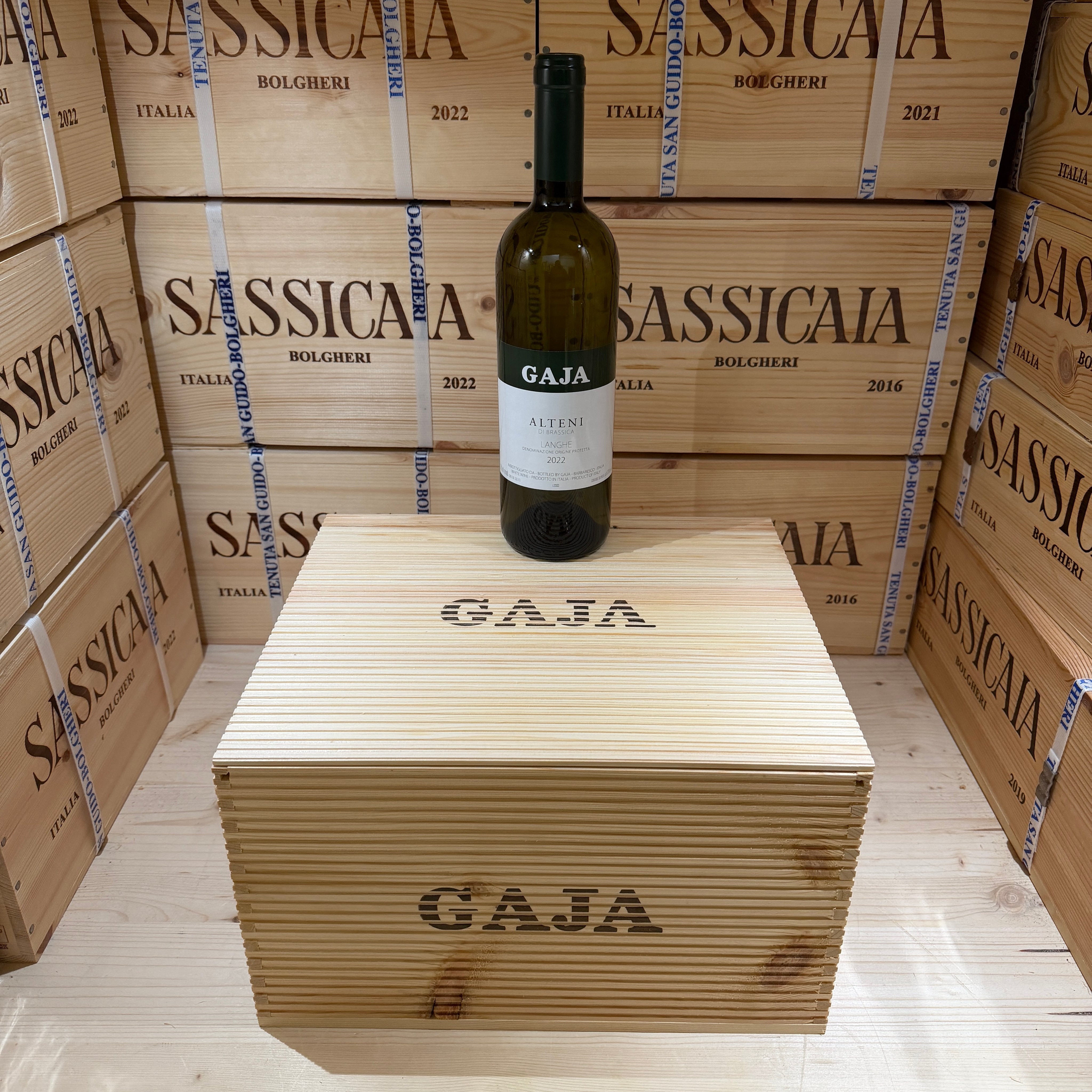 Gaja Alteni di Brassica 2022 Langhe DOP - Cassa Legno 6 Bottiglie