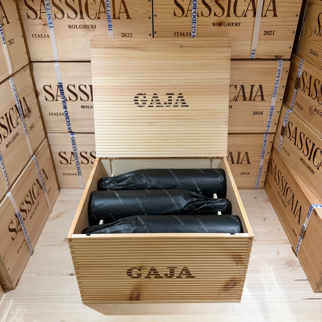 Gaja Alteni di Brassica 2022 Langhe DOP - Cassa Legno 6 Bottiglie