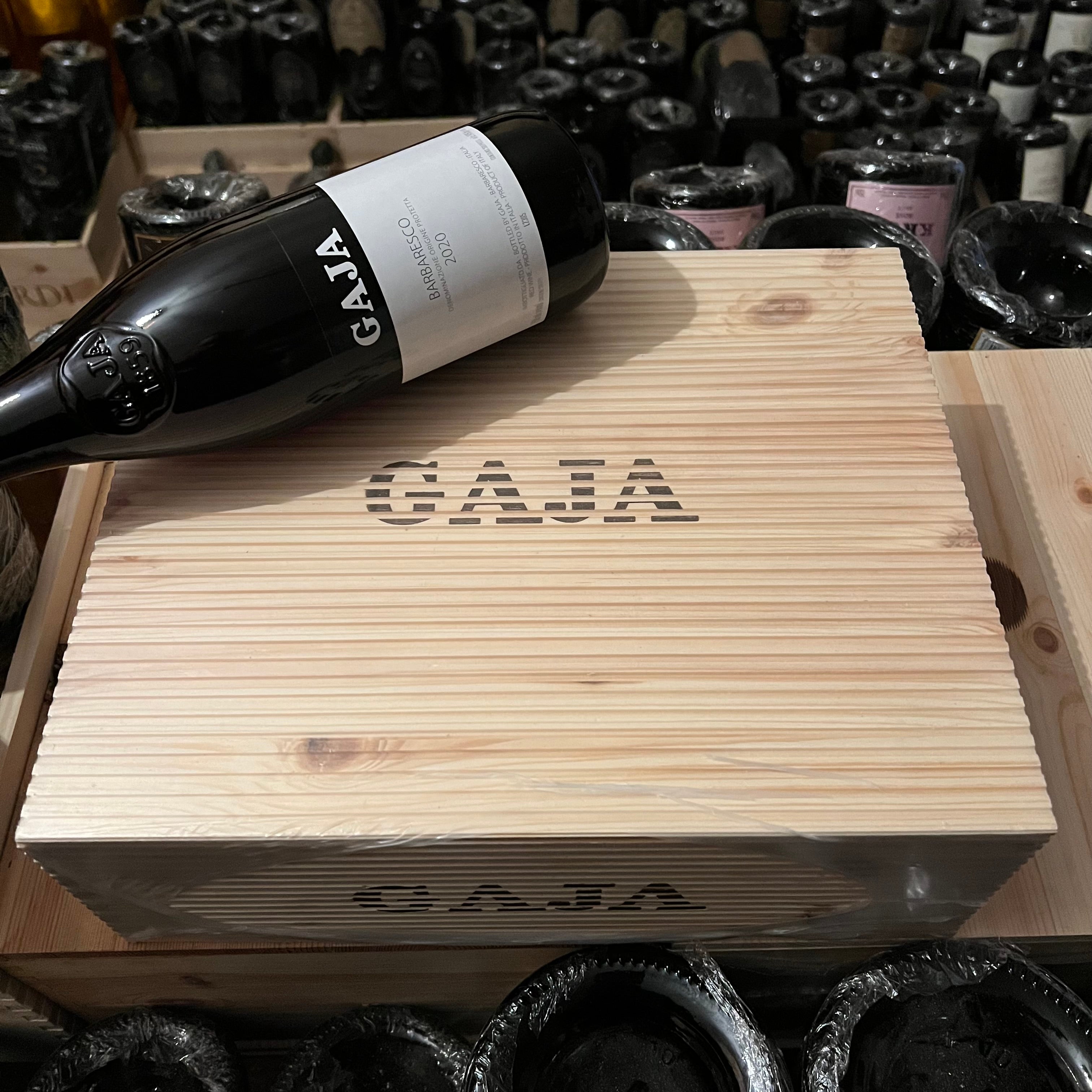 Gaja Barbaresco DOP 2020 - Cassa Legno 3 Bottiglie