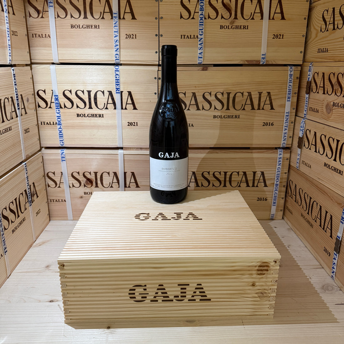 Gaja Barbaresco DOP 2022 - Cassa Legno 3 Bottiglie