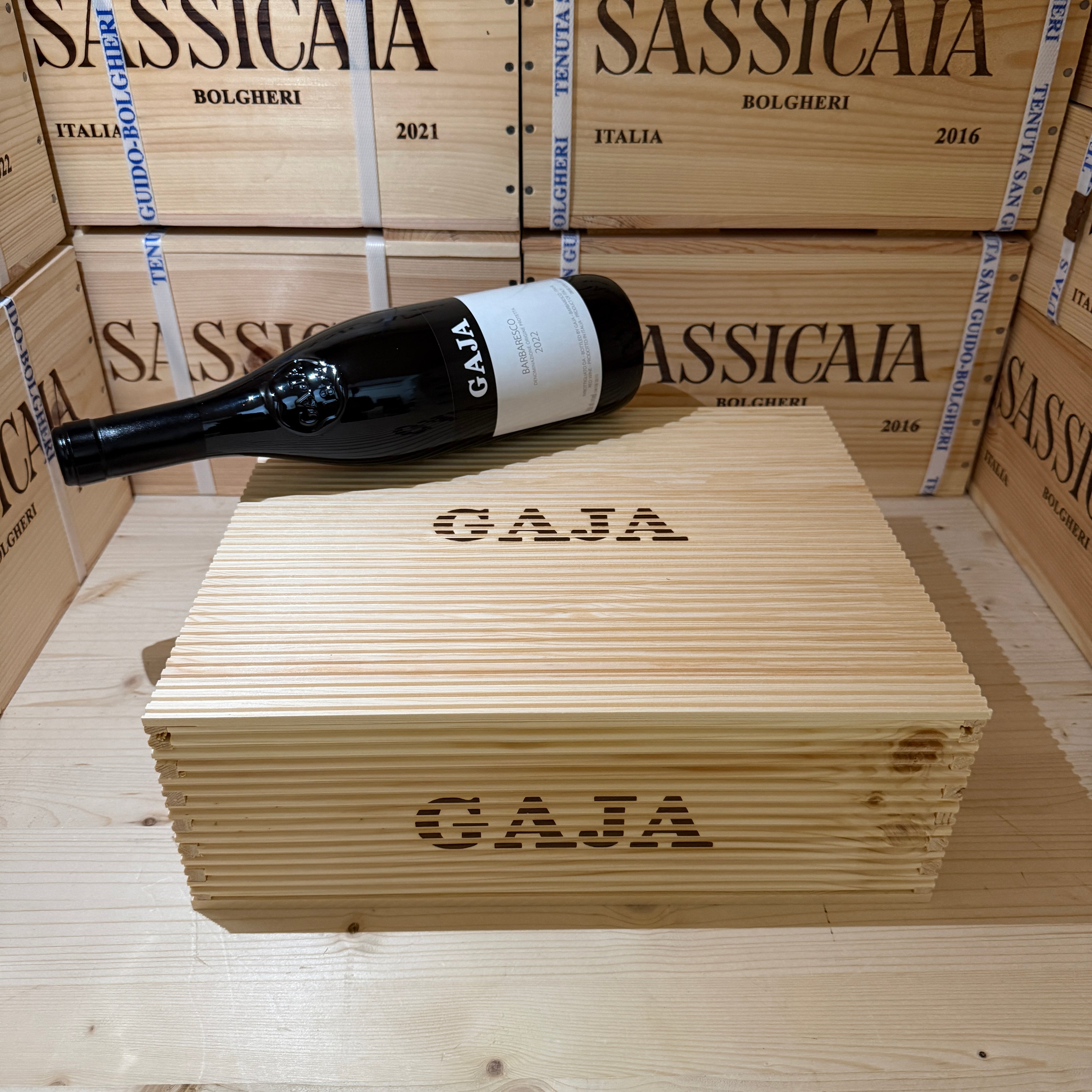 Gaja Barbaresco DOP 2022 - Cassa Legno 3 Bottiglie
