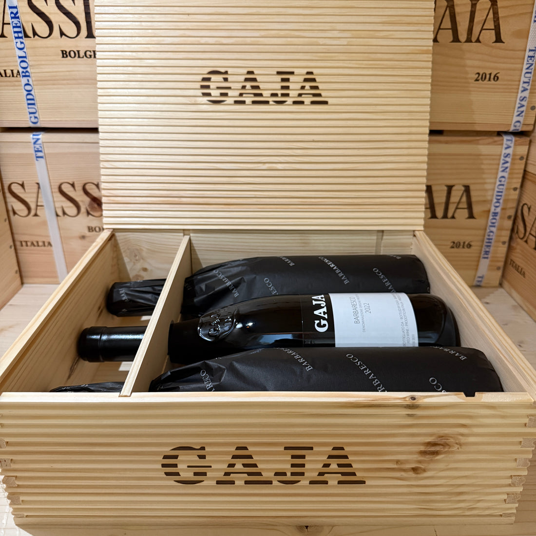 Gaja Barbaresco DOP 2022 - Cassa Legno 3 Bottiglie