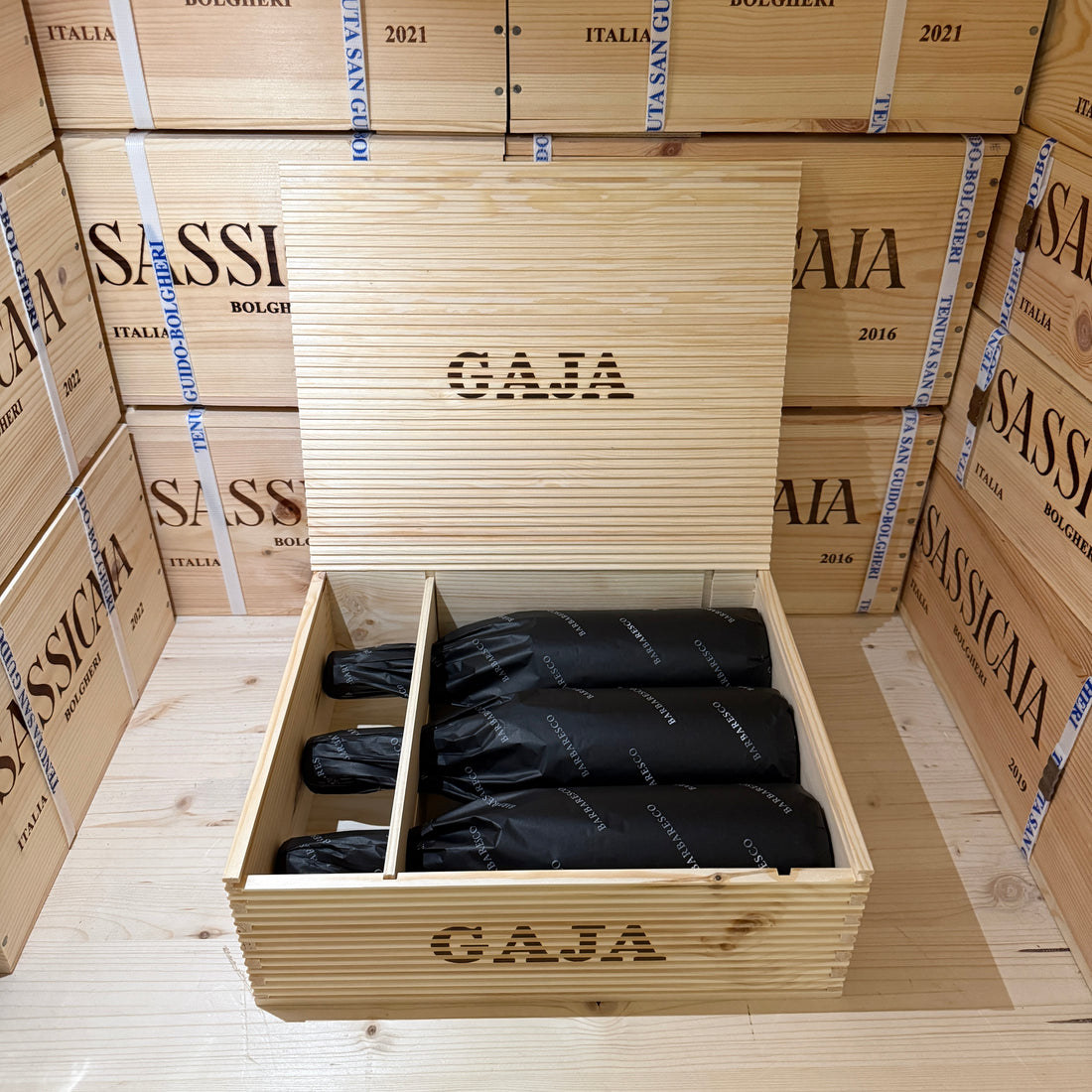 Gaja Barbaresco DOP 2022 - Cassa Legno 3 Bottiglie