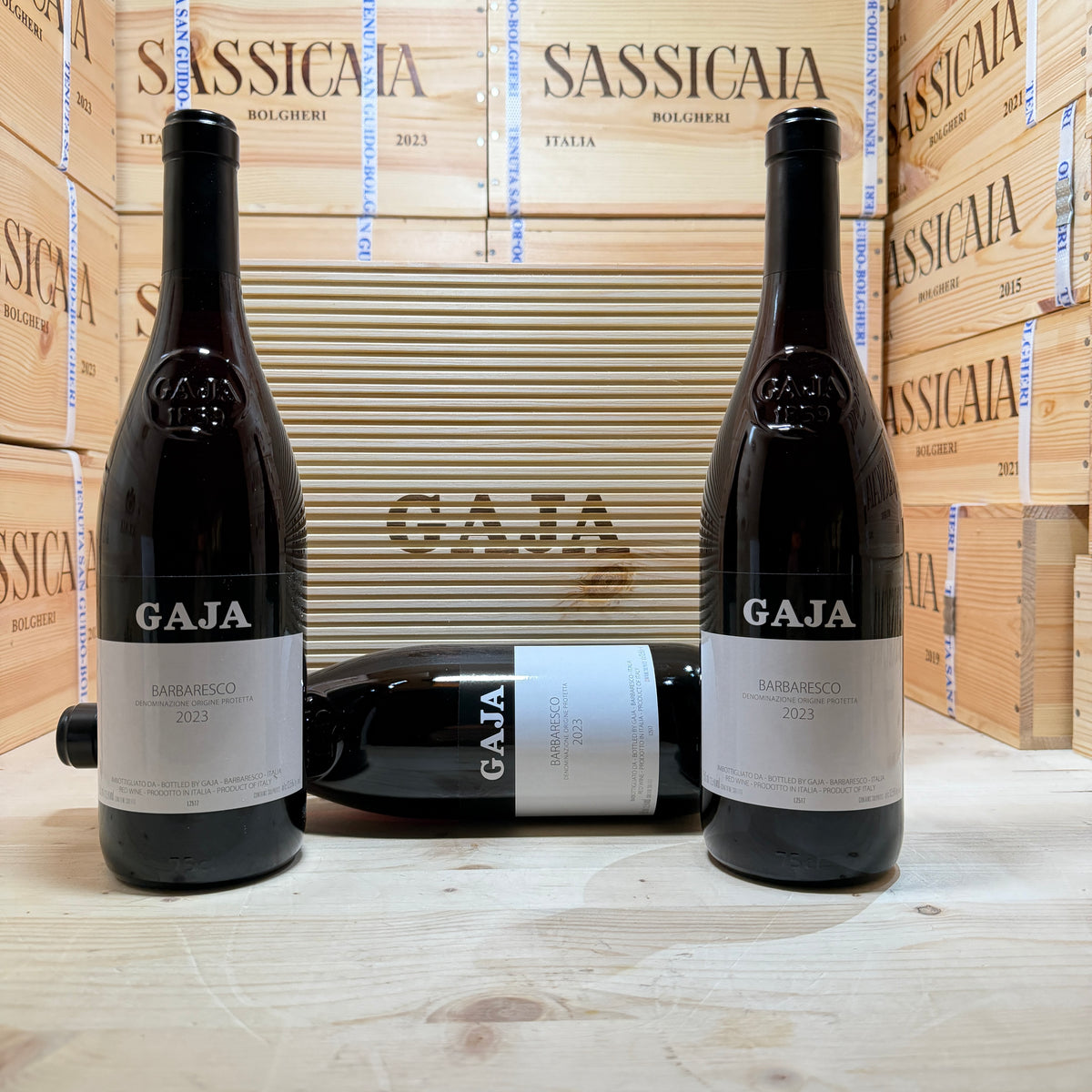 Gaja Barbaresco DOP 2023 - Cassa Legno 3 Bottiglie
