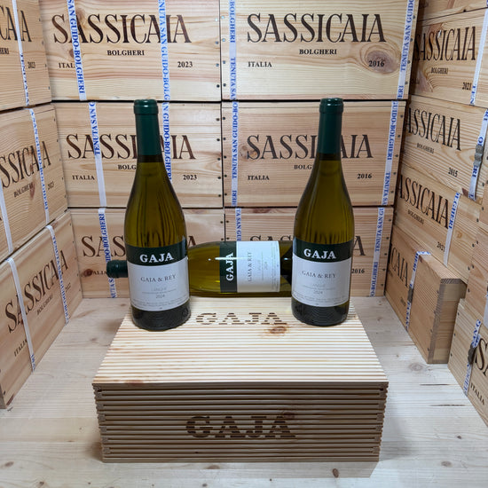 Gaja & Rey 2024 Langhe DOP Gaja - Cassa Legno 3 Bottiglie