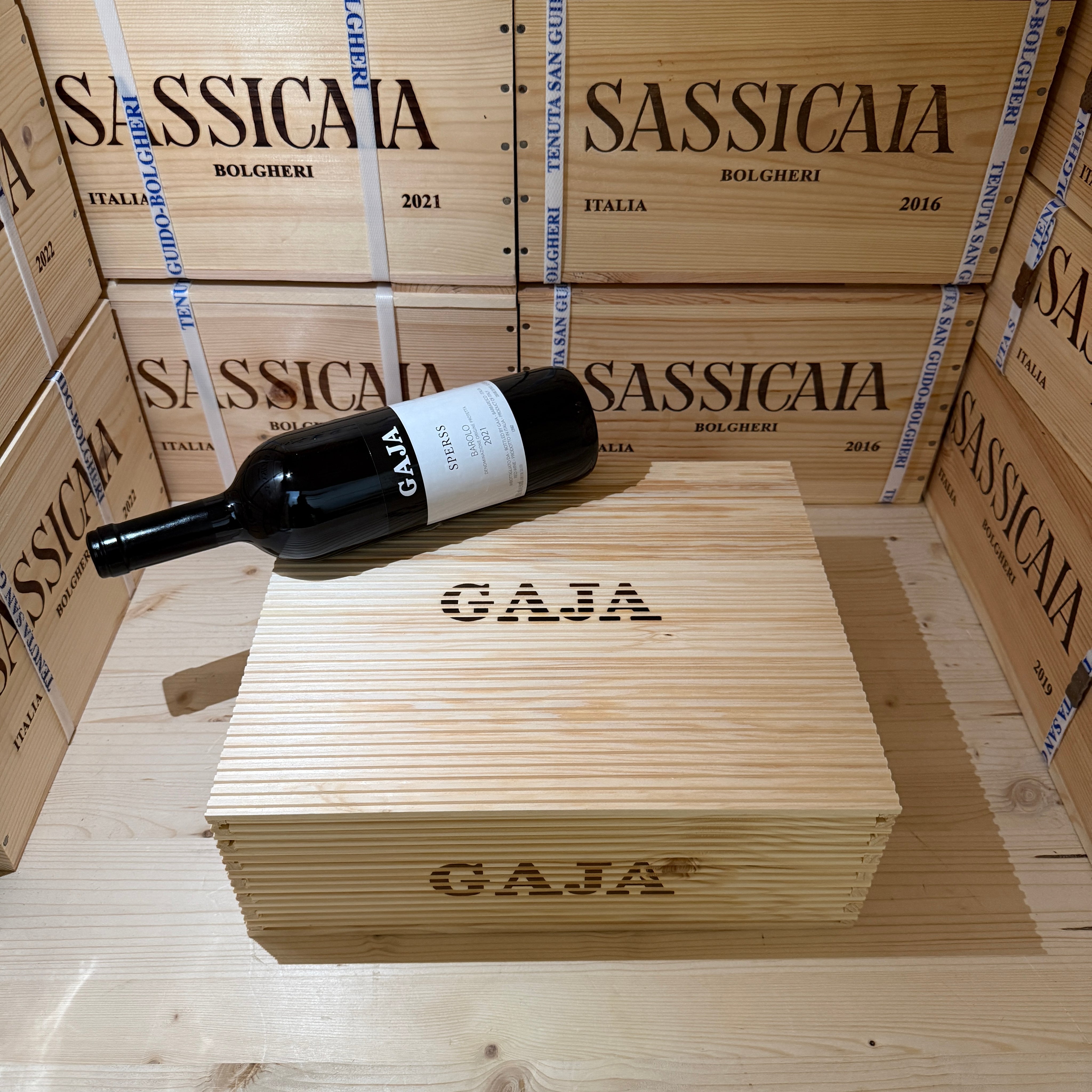 Gaja Sperss Barolo DOP 2021 - Cassa Legno 3 Bottiglie