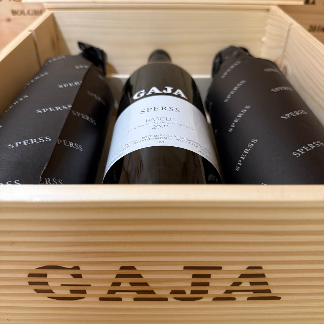 Gaja Sperss Barolo DOP 2021 - Cassa Legno 3 Bottiglie