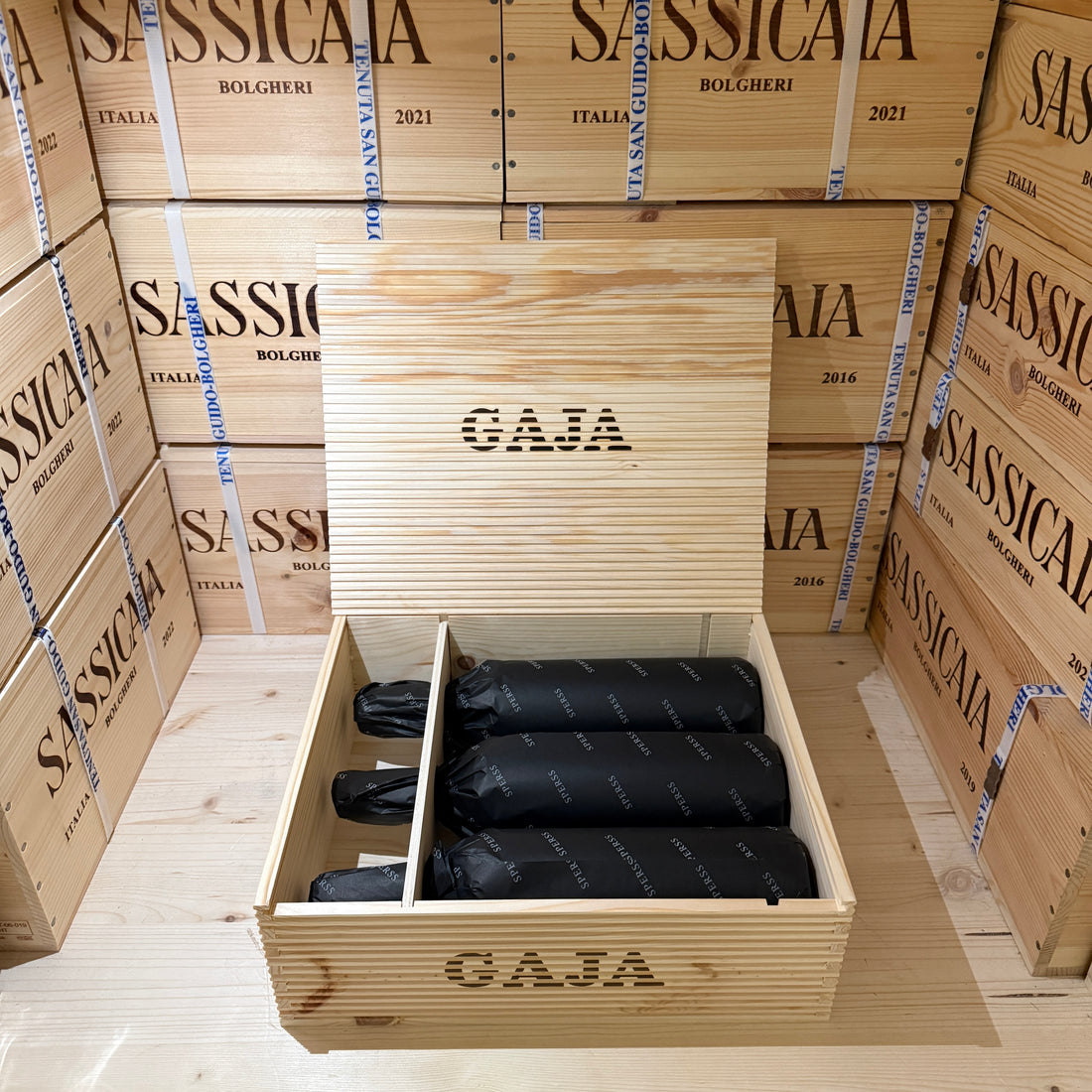 Gaja Sperss Barolo DOP 2021 - Cassa Legno 3 Bottiglie