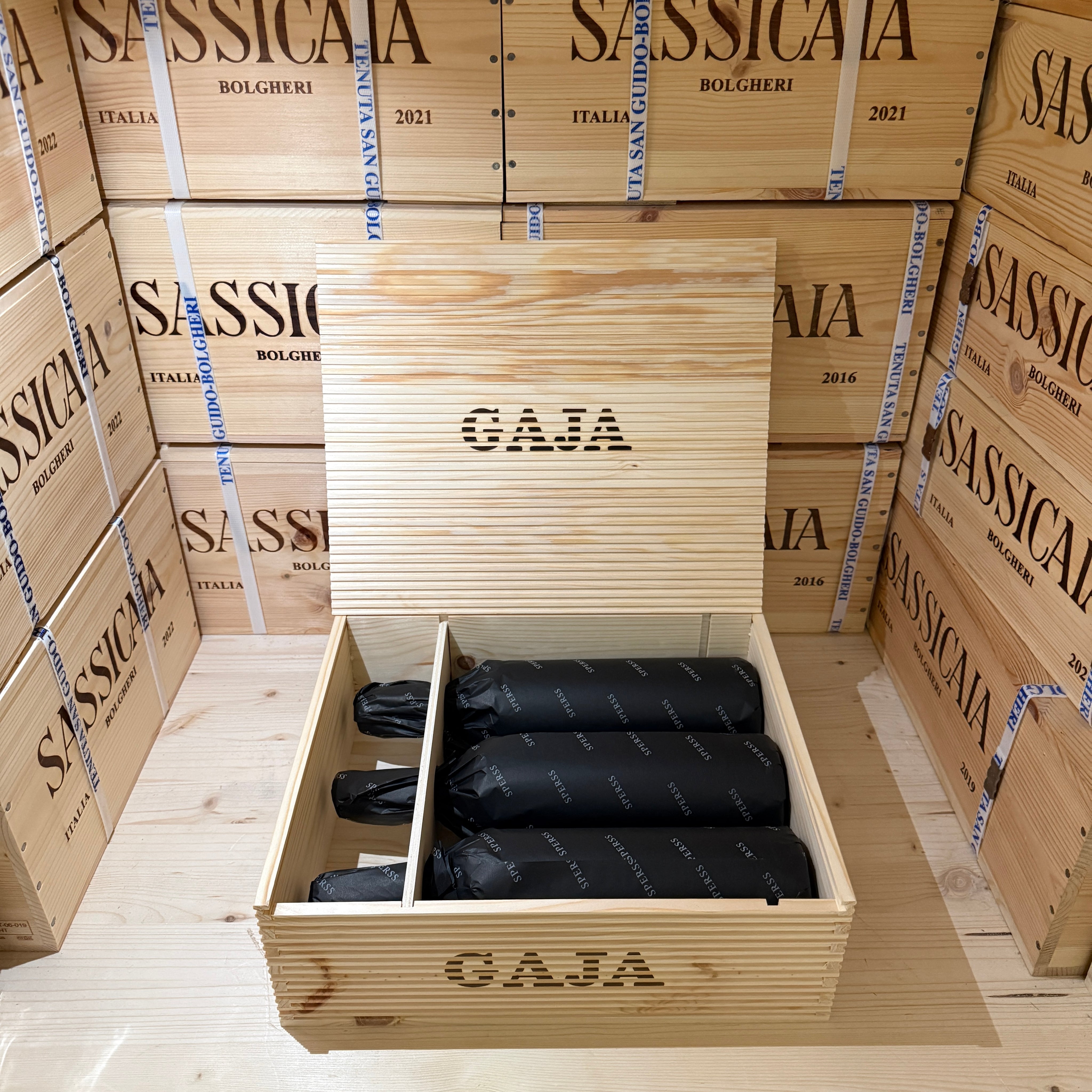 Gaja Sperss Barolo DOP 2021 - Cassa Legno 3 Bottiglie
