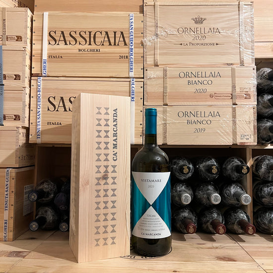 Gaja Vistamare 2023 Magnum Ca' Marcanda in Cassa Legno