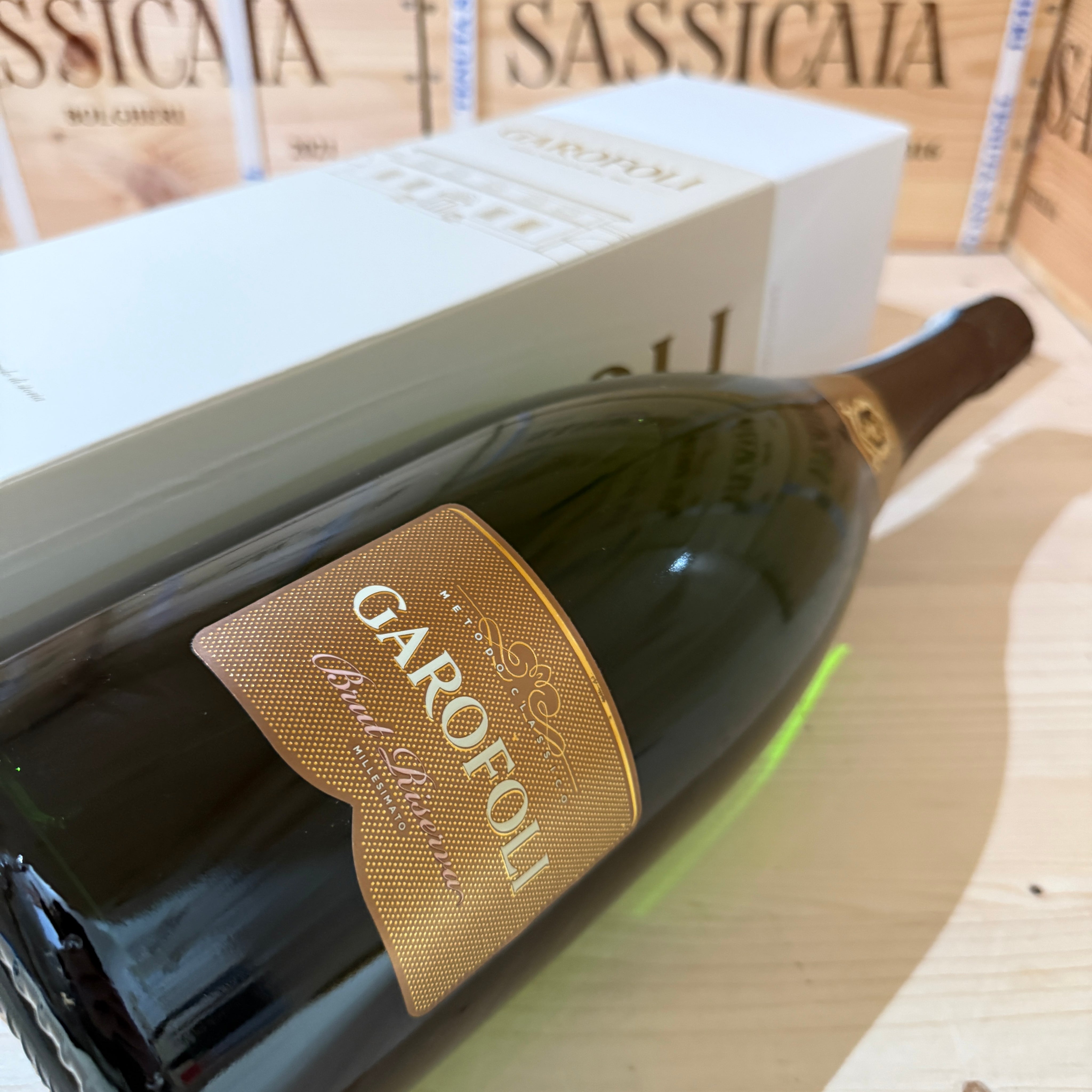 Garofoli Brut Riserva 2019 Magnum Metodo Classico - Astucciato