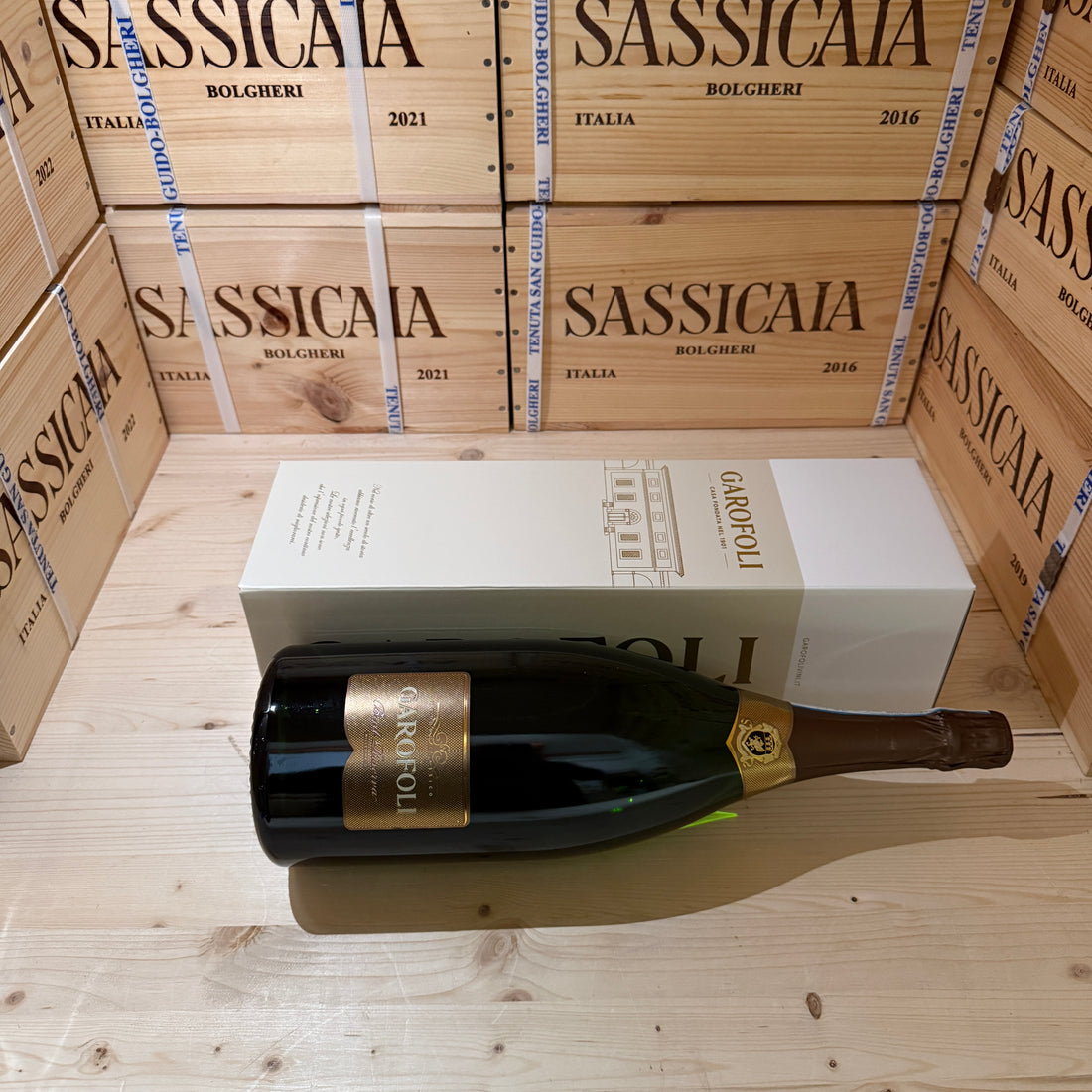 Garofoli Brut Riserva 2019 Magnum Metodo Classico - Astucciato