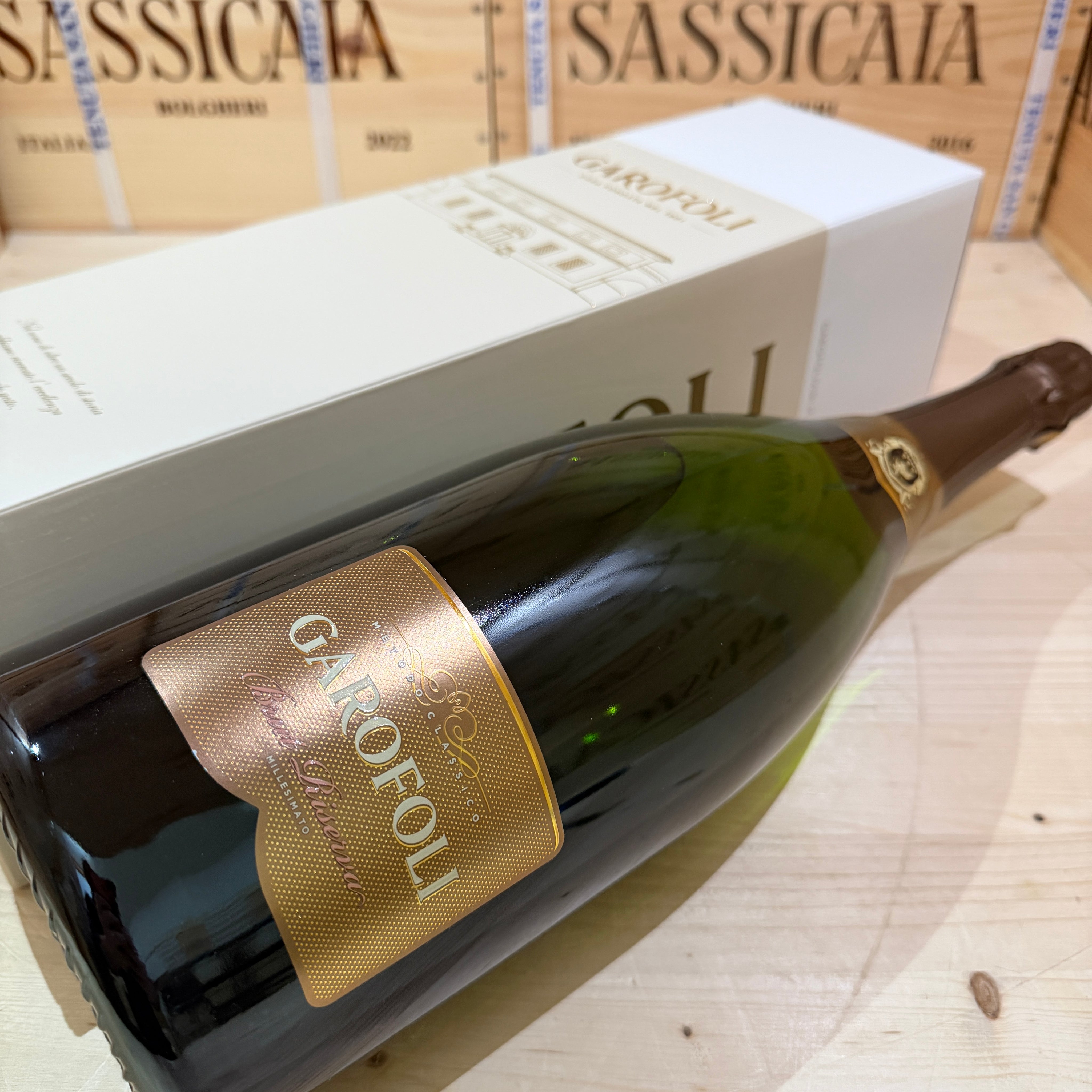 Garofoli Brut Riserva 2020 Magnum Metodo Classico - Astucciato