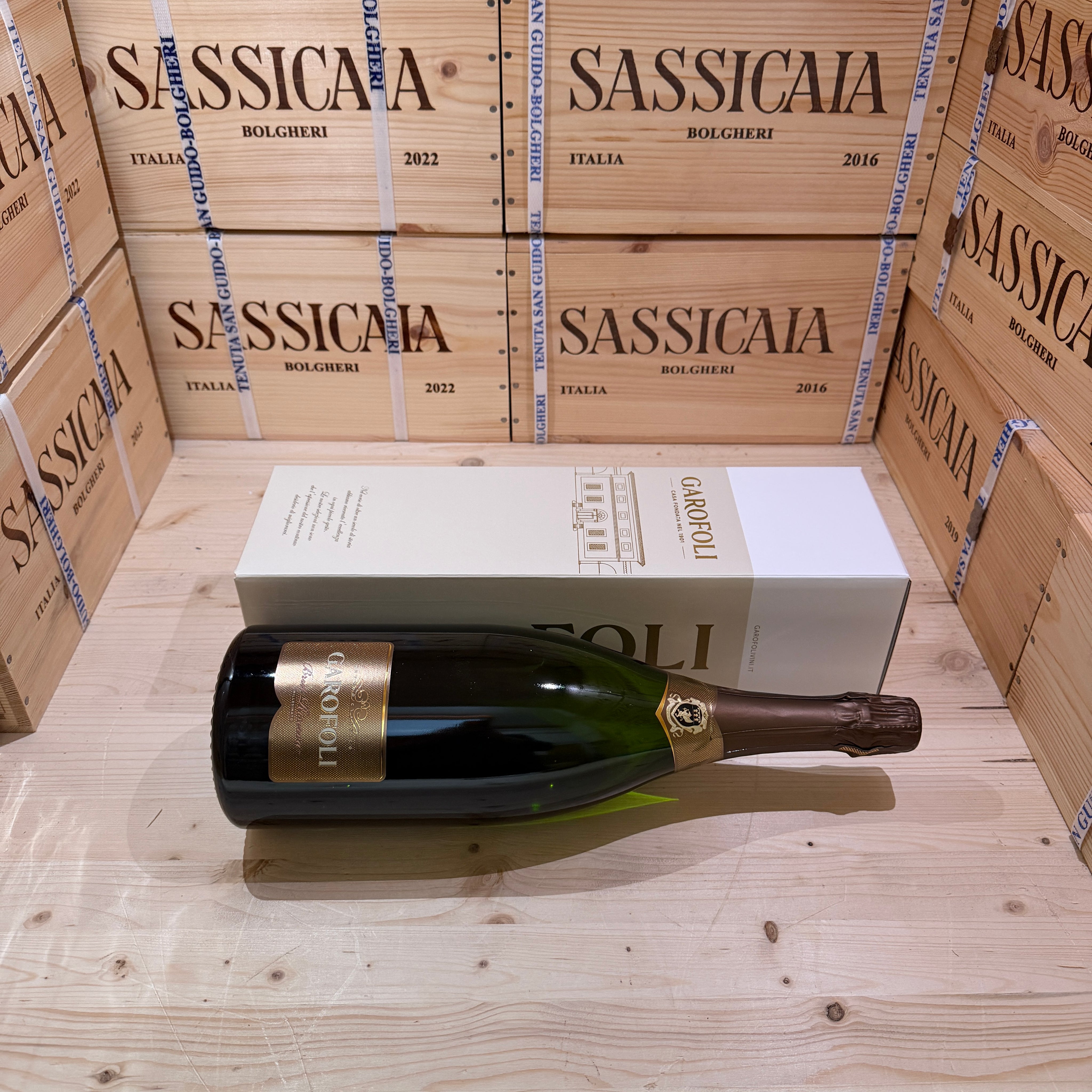 Garofoli Brut Riserva 2020 Magnum Metodo Classico - Astucciato